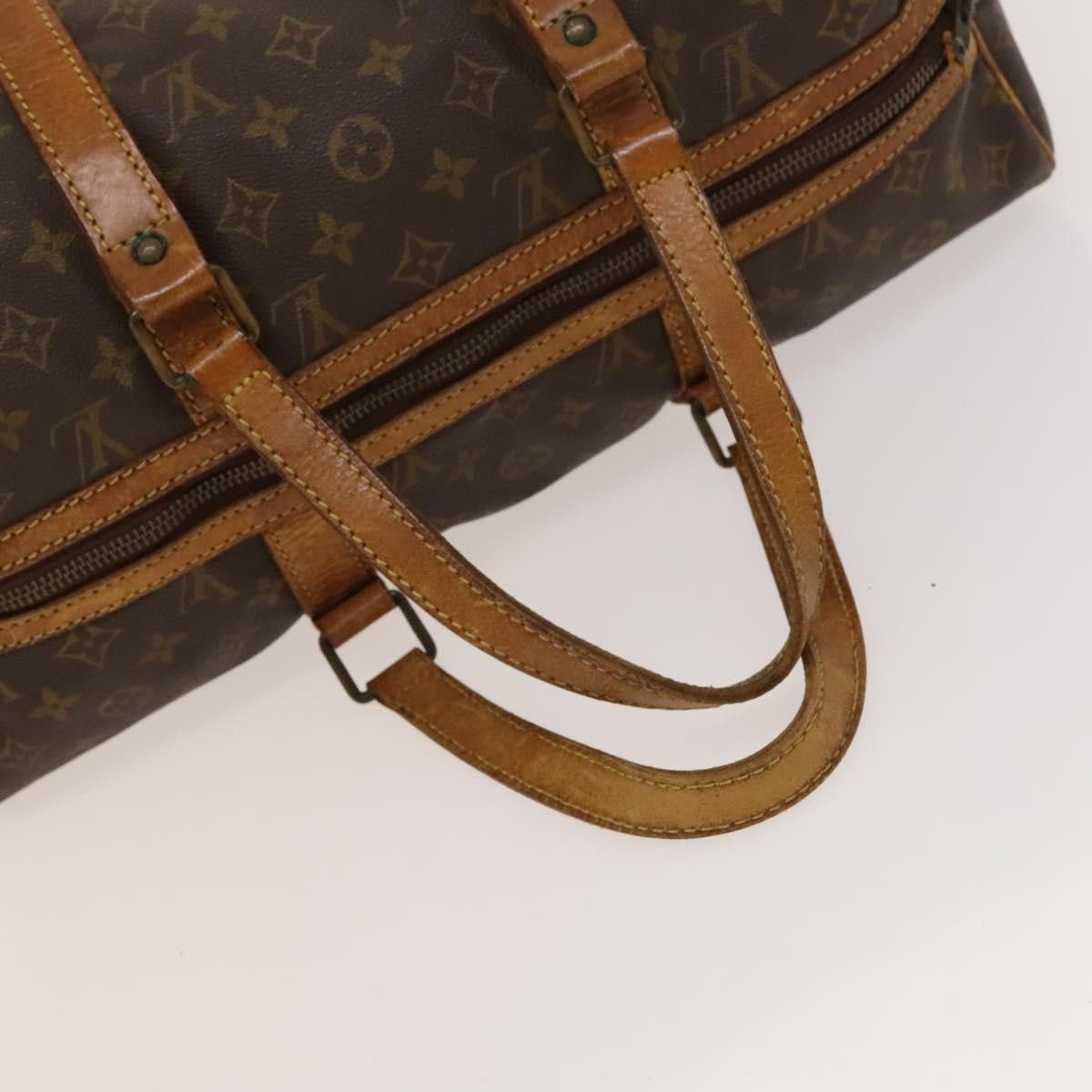 Louis Vuitton LOUIS VUITTON Monogram Sac Spool 45 Boston Bag M41624 Size ONE SIZE - 8 Thumbnail