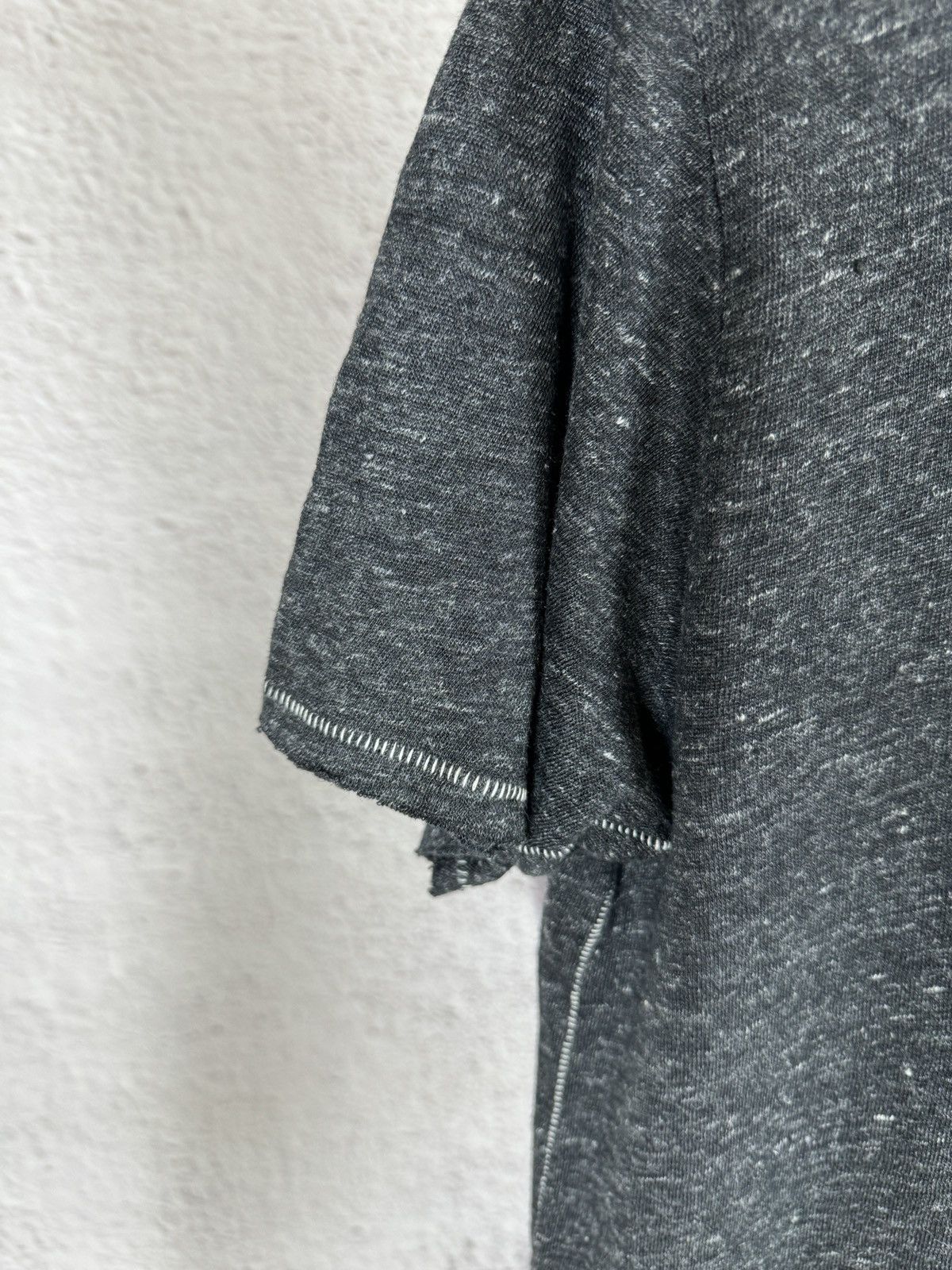 Rag & Bone Rag & Bone grey asymmetric linen ss tee shirt Size US M / EU 48-50 / 2 - 9 Thumbnail