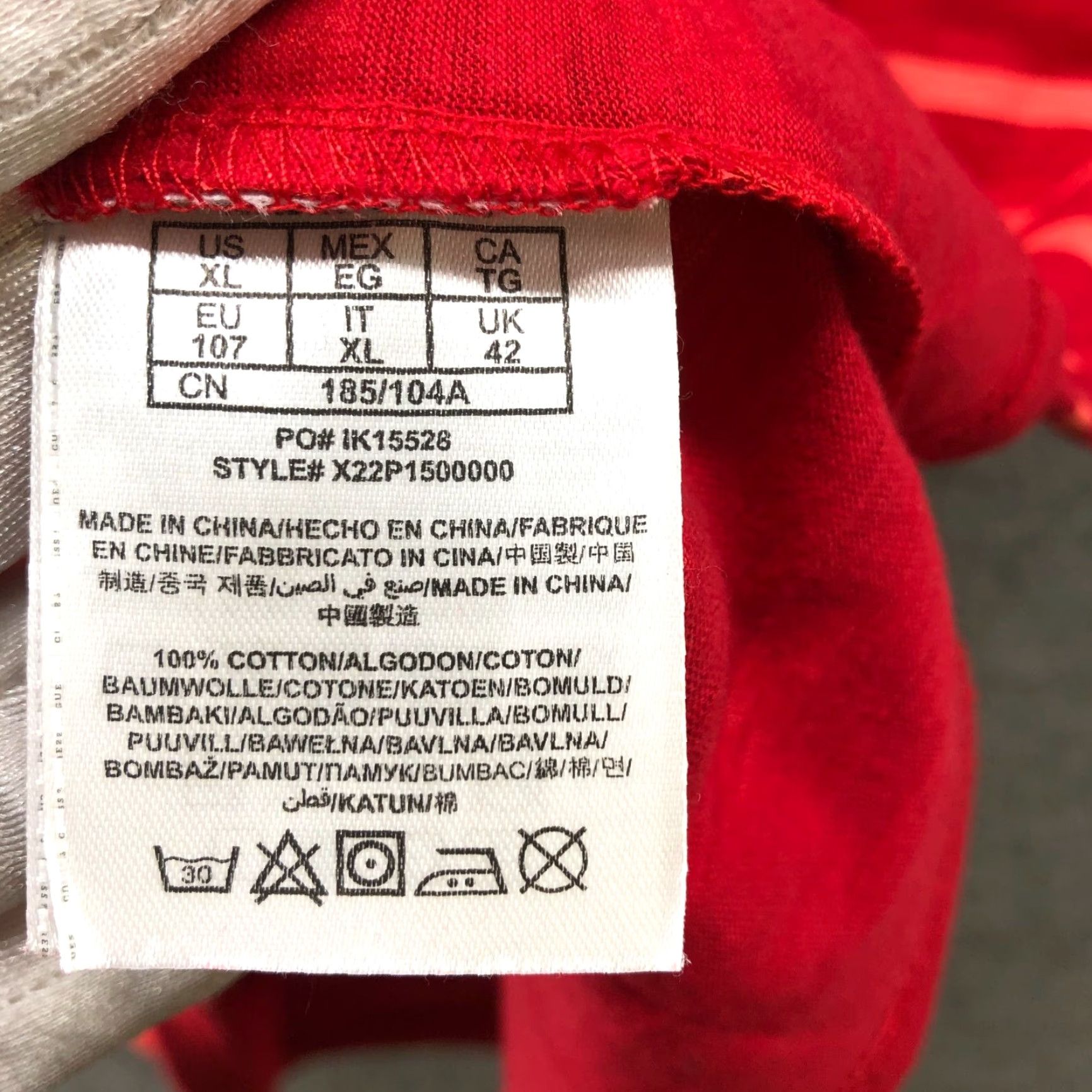Guess VINTAGE GUESS Tank Top Mens XL Red Pink Striped Cotton Sleeveless Crew Neck Embroidered Logo Summer Size US XL / EU 56 / 4 - 7 Thumbnail