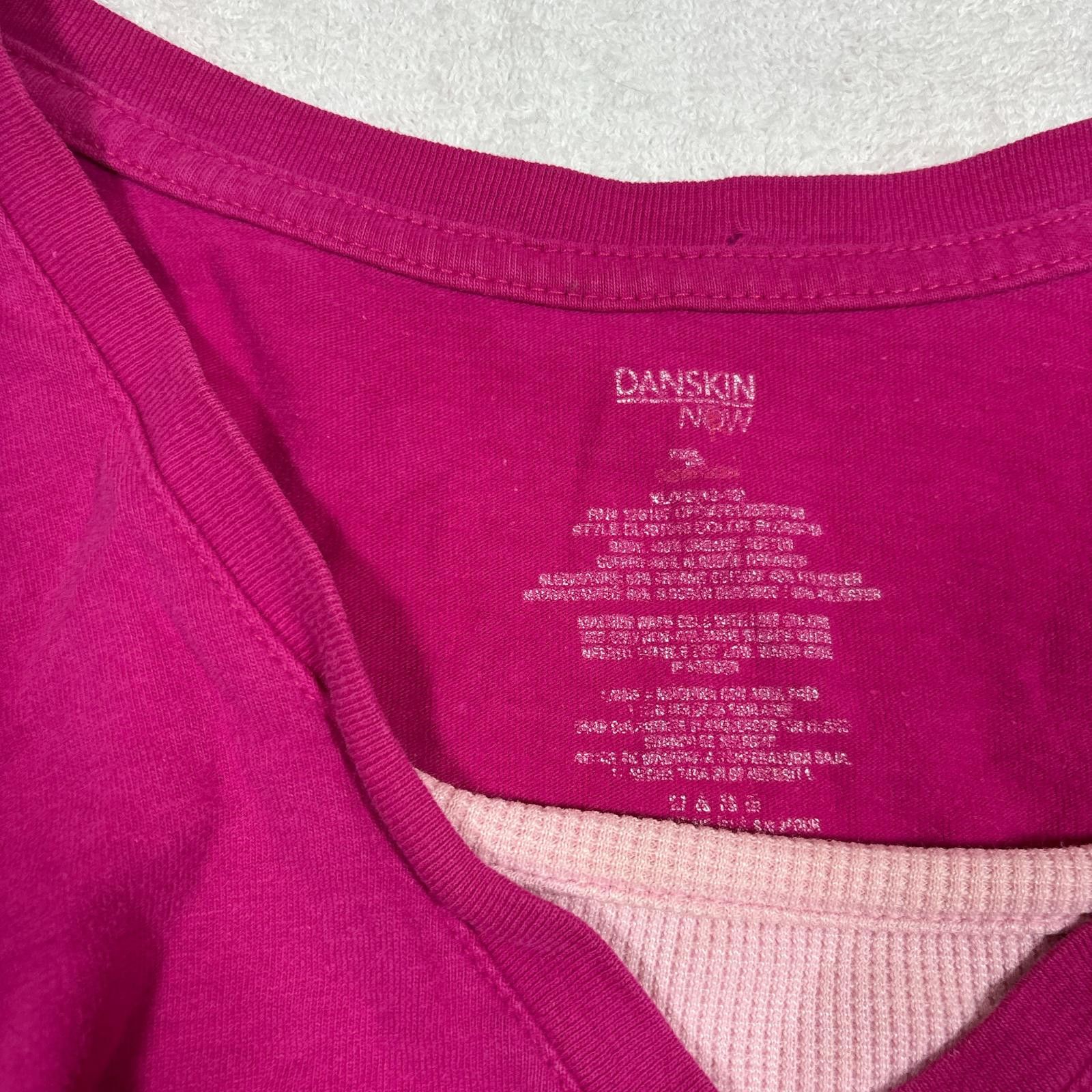 Other y2k pink layered waffle knit long sleeve Size XL / US 12-14 / IT 48-50 - 4 Thumbnail