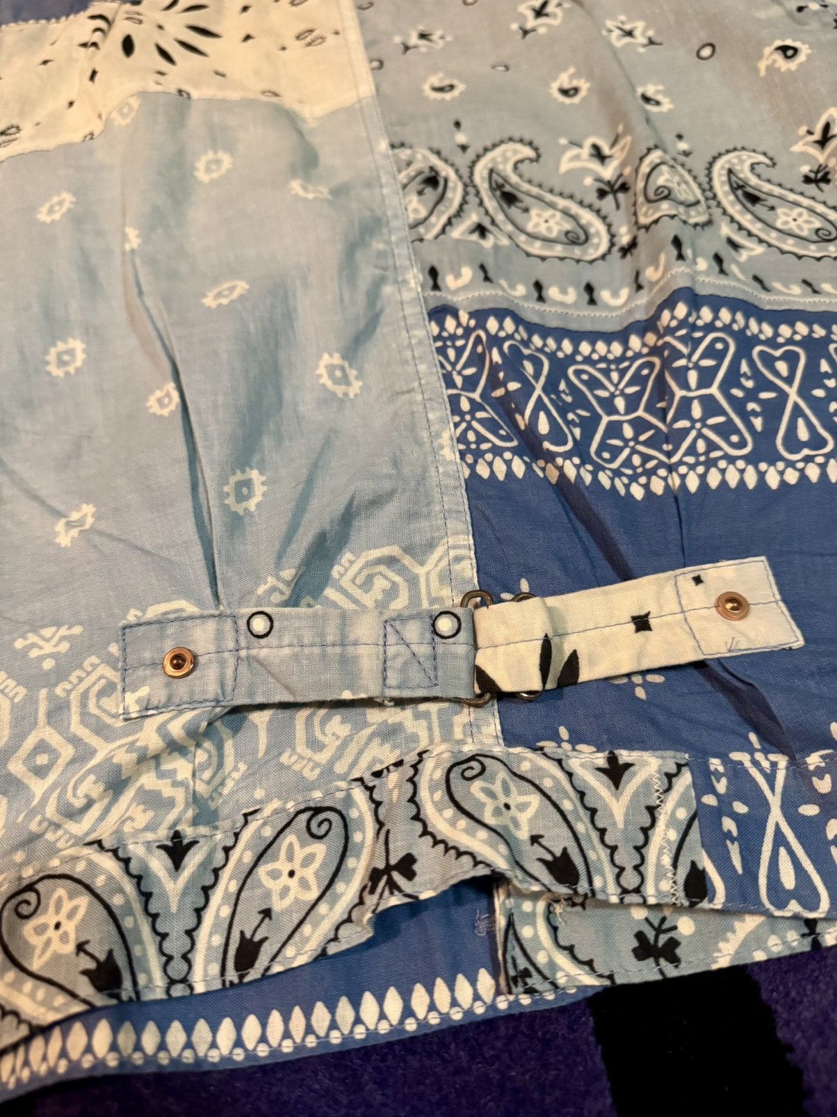 Kapital Kapital Bandana Patchwork Shirt Blue Size US XXL / EU 58 / 5 - 4 Thumbnail