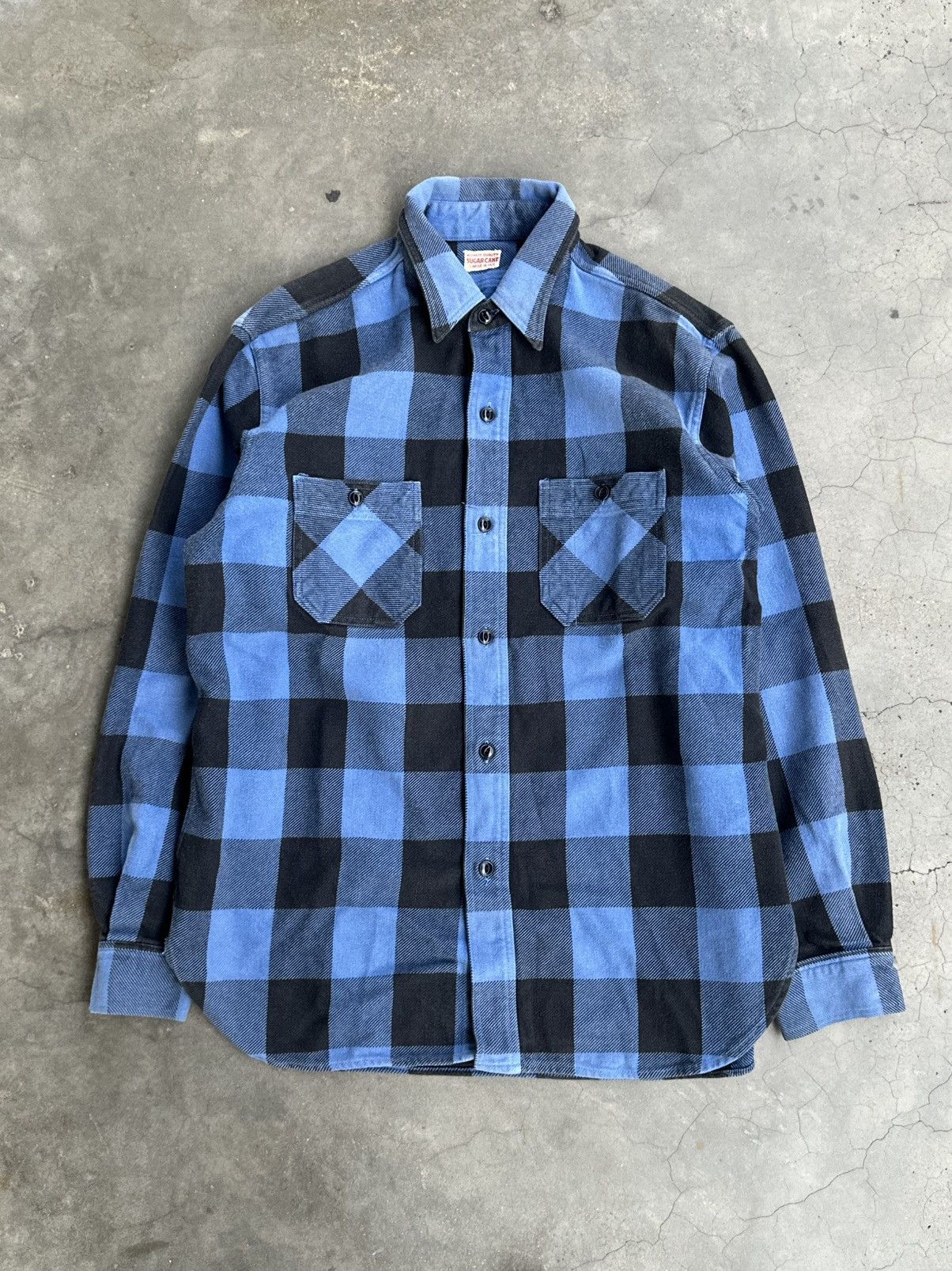 Sugar Cane Sugar Canes By Toyo Enterprise Heavy Cotton Flannel Shirt Size US L / EU 52-54 / 3 - 5 Thumbnail
