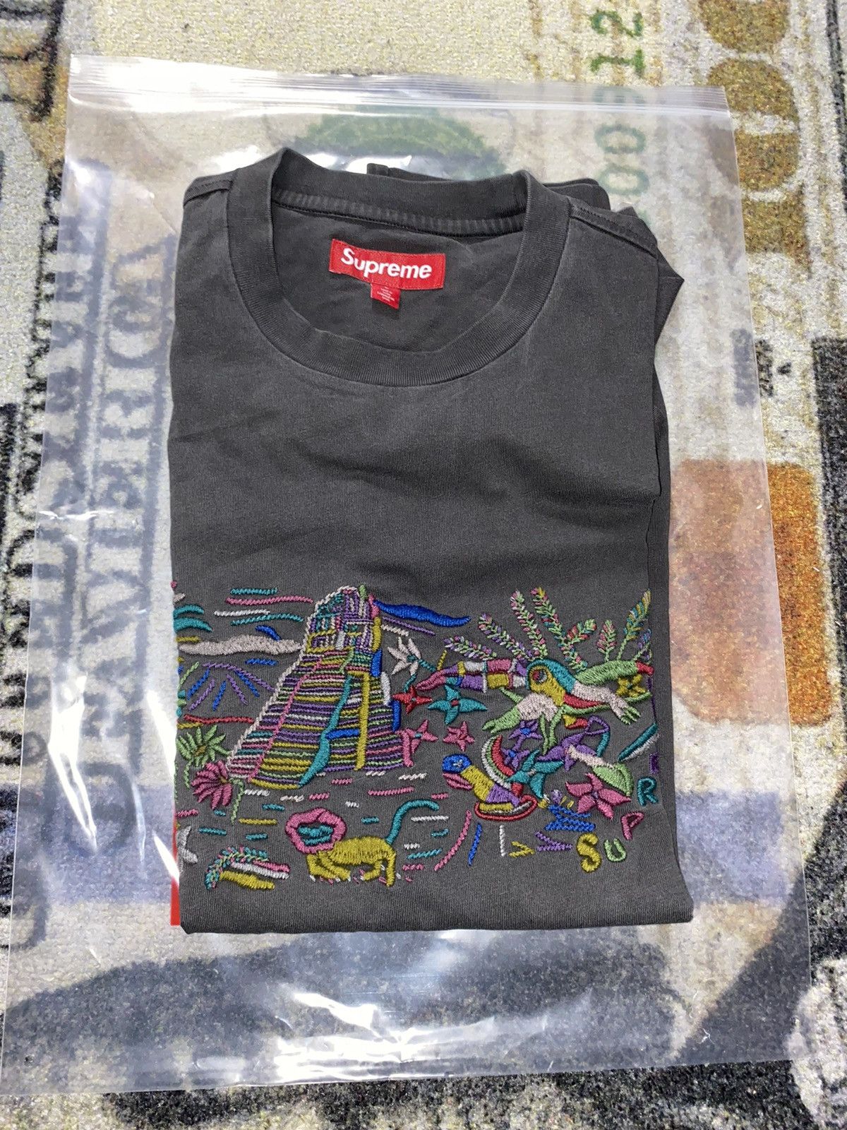 Supreme Machu Picchu S/S Top XXL BLACK