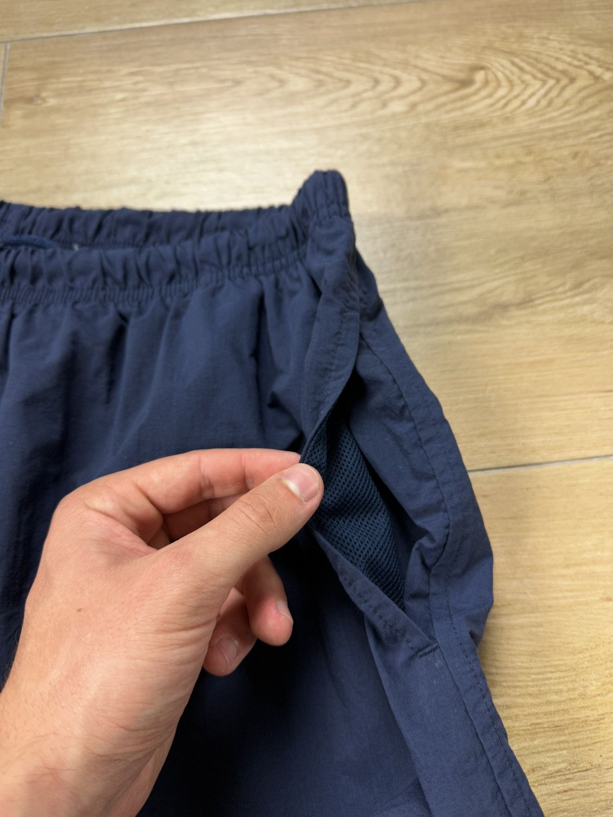 Nike × Vintage Vintage Y2K Nike Nylon Shorts Size US 36 / EU 52 - 5 Thumbnail