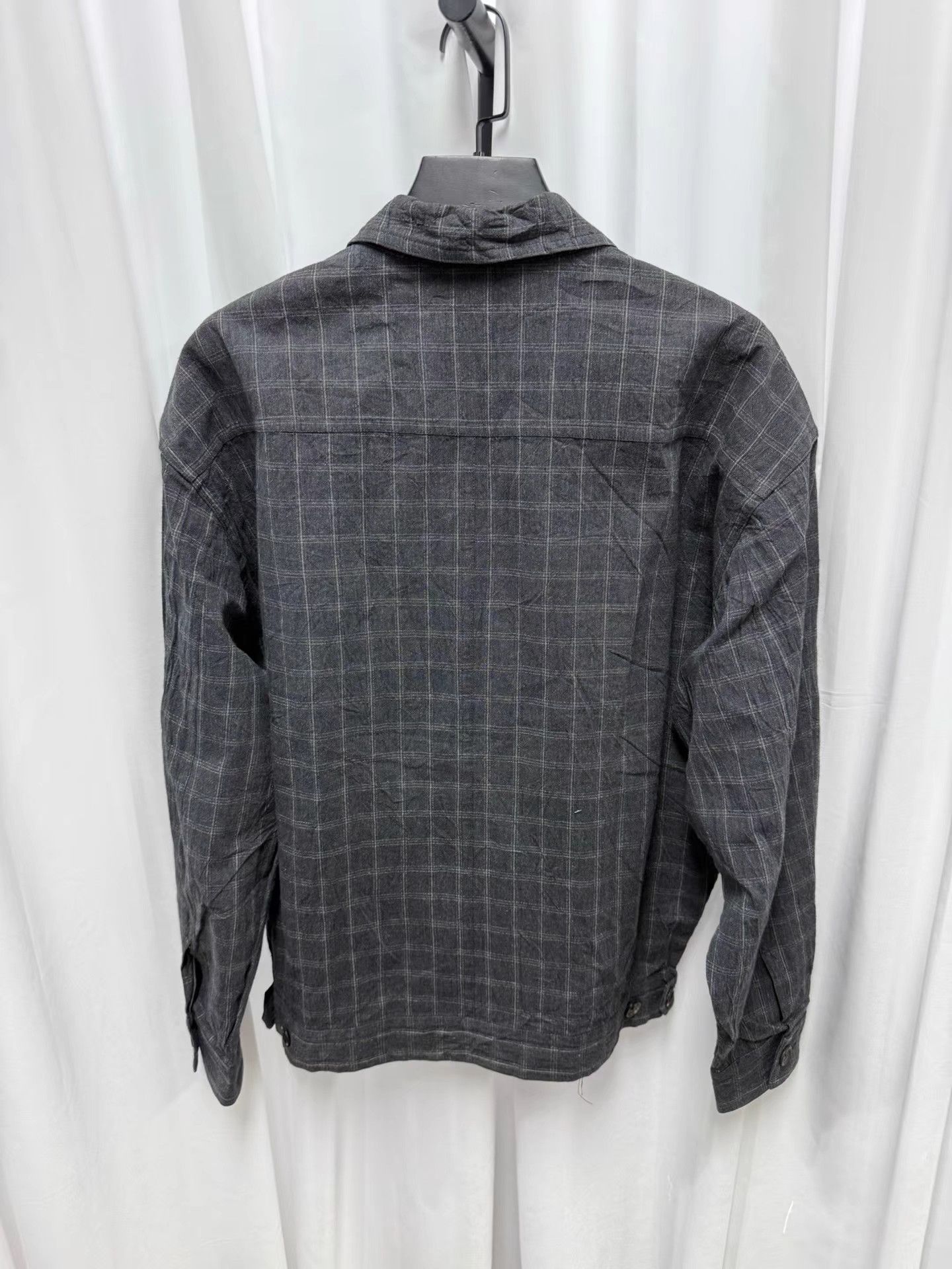 Comme des Garcons Homme Comme des Garçons Homme Plaid Pleated Pocket Jacket K20 Size US M / EU 48-50 / 2 - 7 Thumbnail
