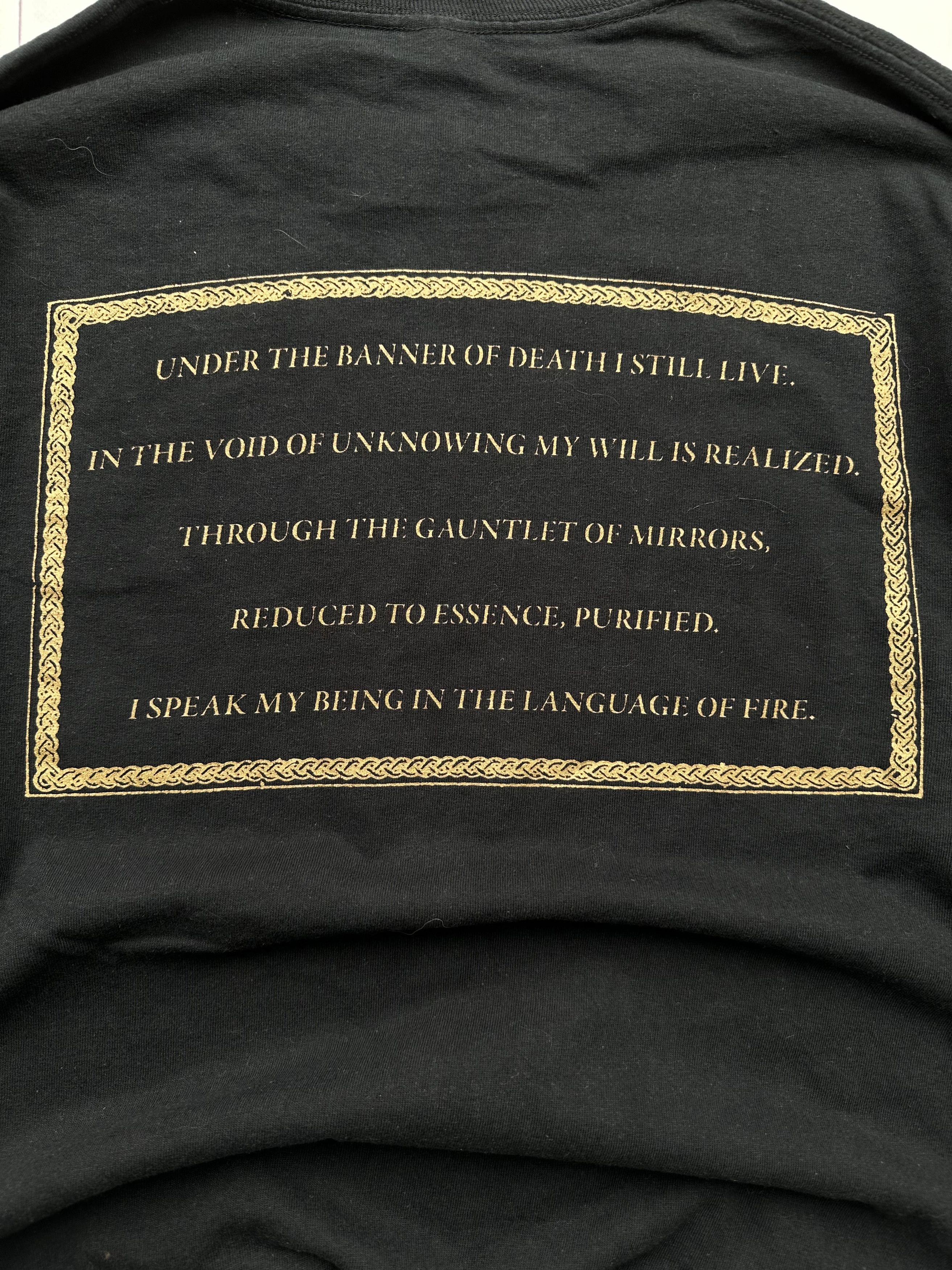 Japanese Brand Vintage Vanum Ageless Fire Long Sleeve (B410)E2 Size US M / EU 48-50 / 2 - 9 Thumbnail