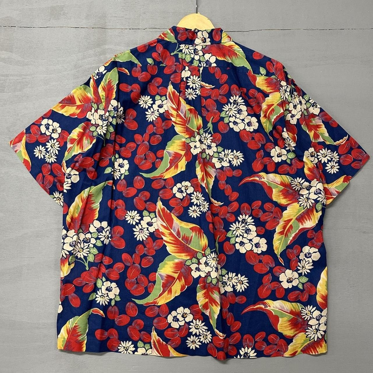 Polo Ralph Lauren Vintage Polo Ralph Lauren Hawaiian Shirt Button Up XL Size US XL / EU 56 / 4 - 2 Thumbnail