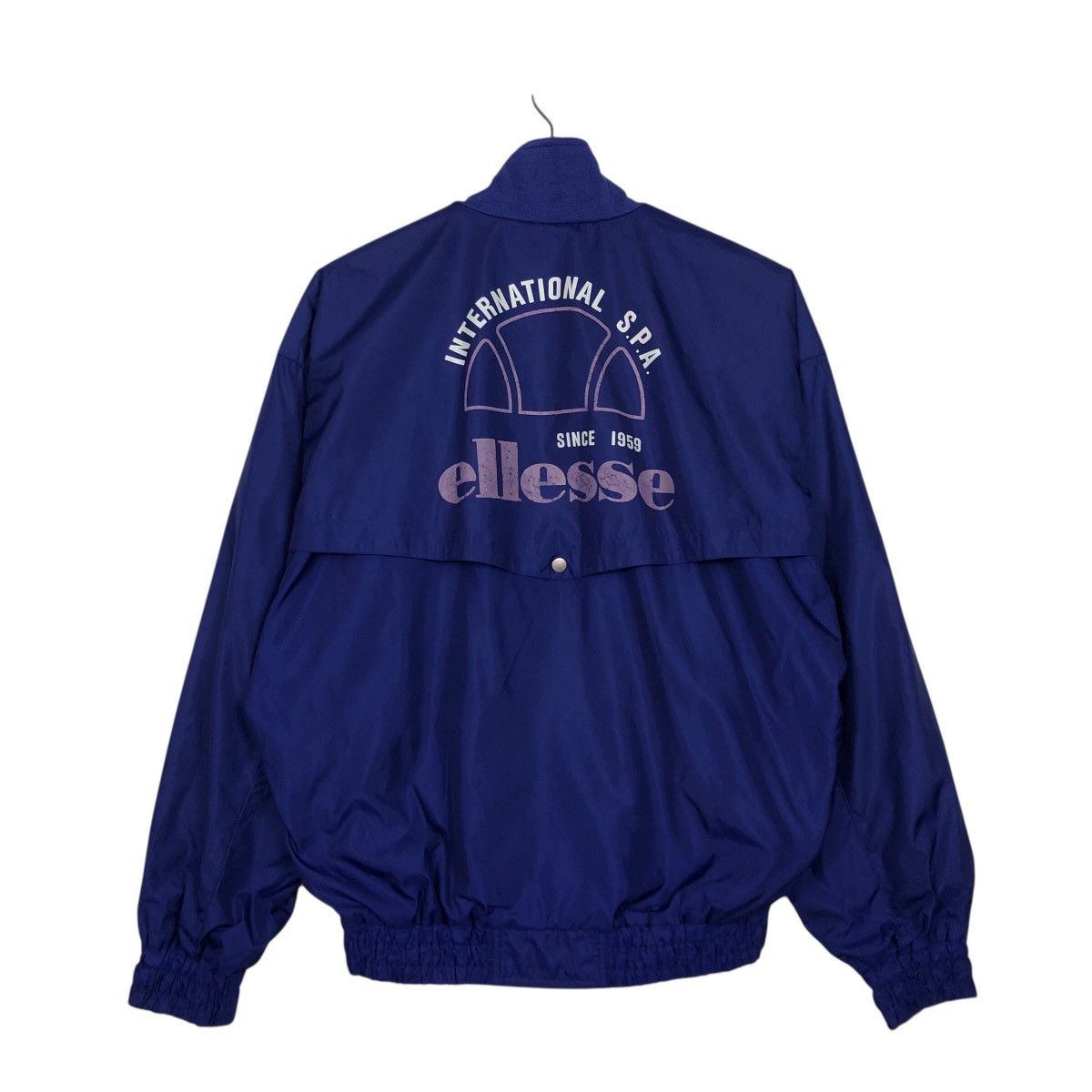 Japanese Brand 📌Vintage Bomber Jacket Ellesse Big Logo Design Issey Miyake Size US M / EU 48-50 / 2 - 9 Thumbnail