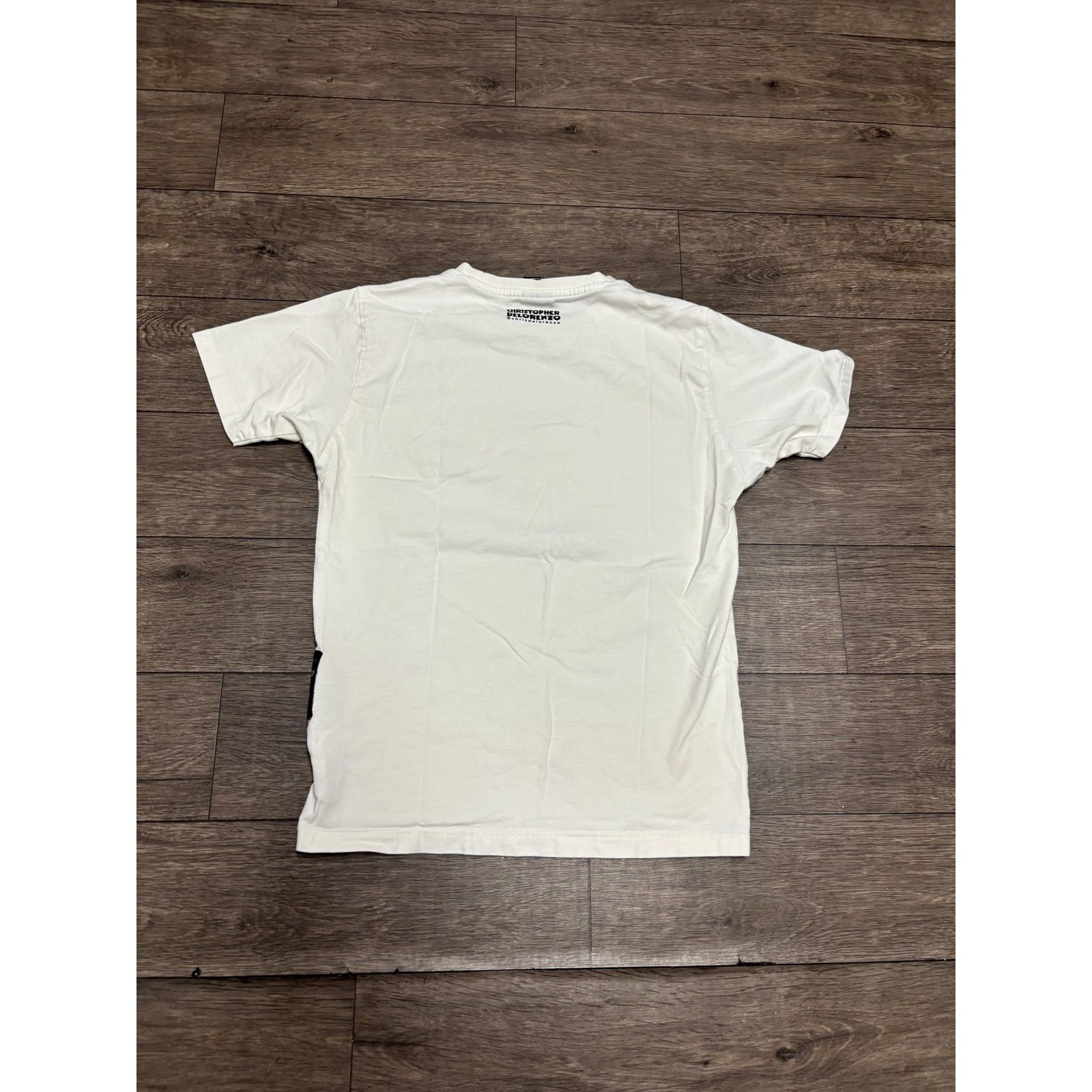 New Balance New Balance Christopher Delorenzo White Tee Sz XS Size US XS / EU 42 / 0 - 5 Thumbnail