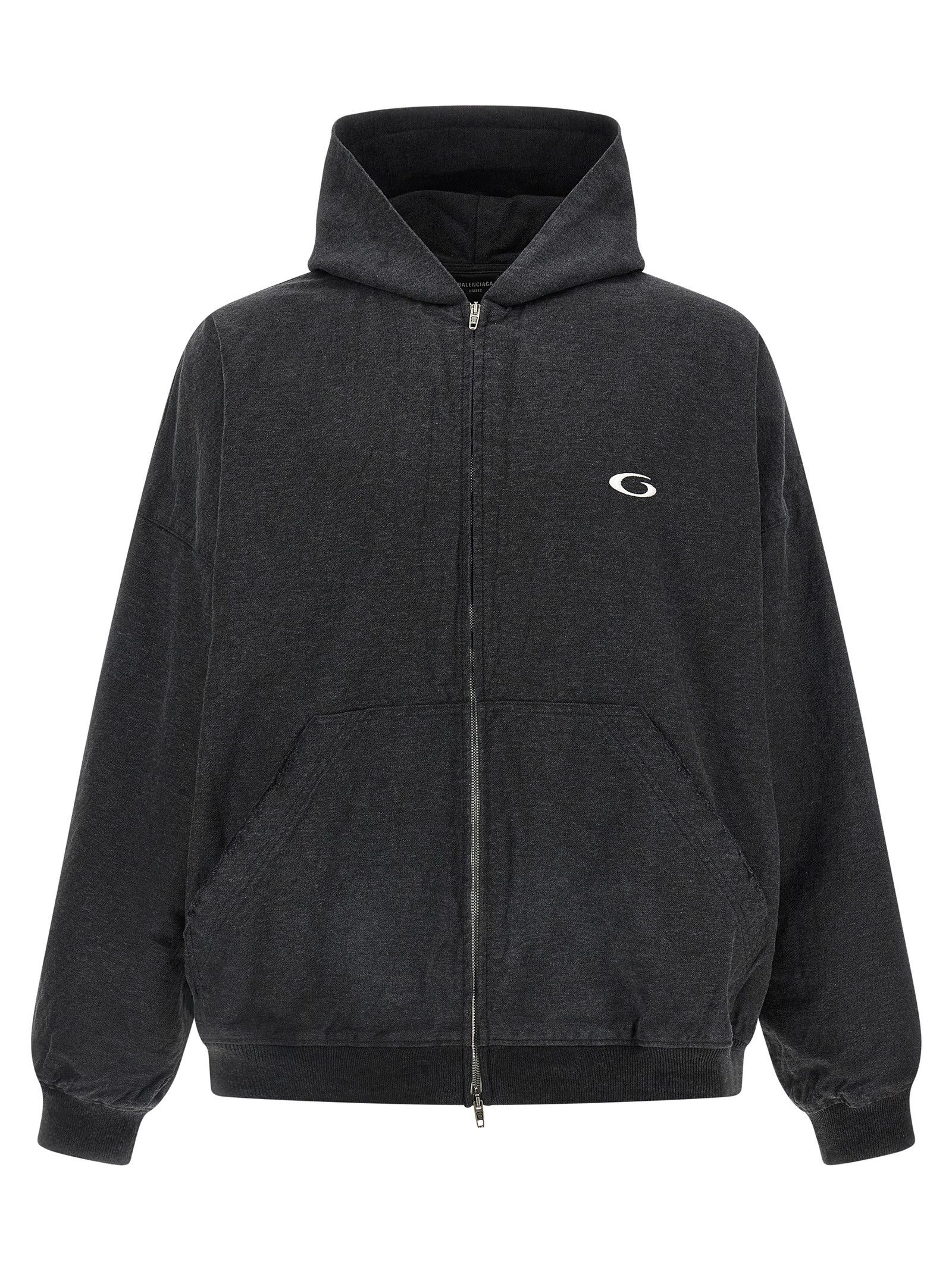 Balenciaga 'Trompe L'Œil' Hoodie Size US M / EU 48-50 / 2 - 1 Thumbnail