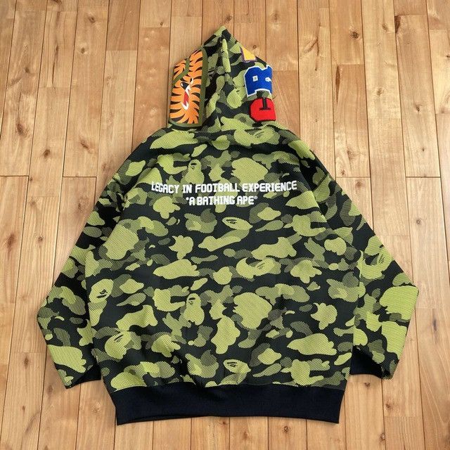 Bape CR7 x BAPE CAMO Shark Full Zip Hoodie Cristiano Ronaldo APE Size US XL / EU 56 / 4 - 3 Thumbnail