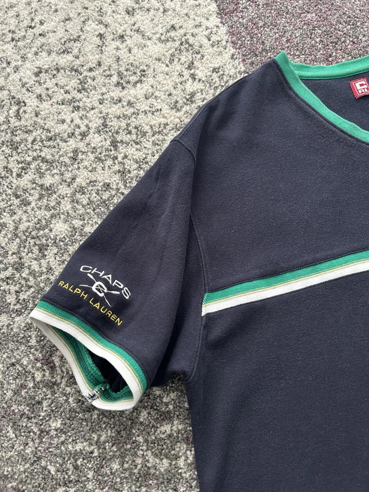 Chaps Ralph Lauren Chaps Ralph Lauren Men's Vintage V-Neck T-Shirt Size US L / EU 52-54 / 3 - 4 Thumbnail