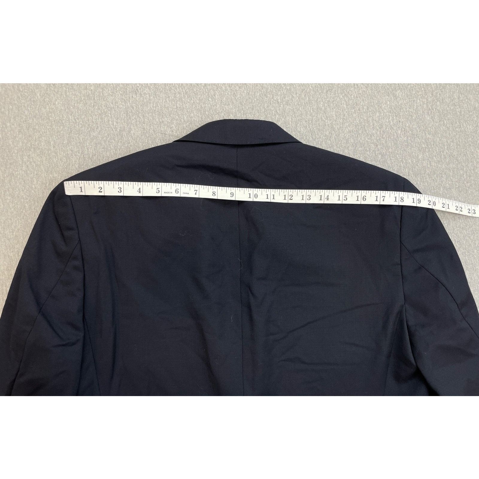 Lauren Ralph Lauren Ralph Lauren Blazer Mens 40R Navy Blue 100% Wool Black Label Size 40R - 8 Thumbnail