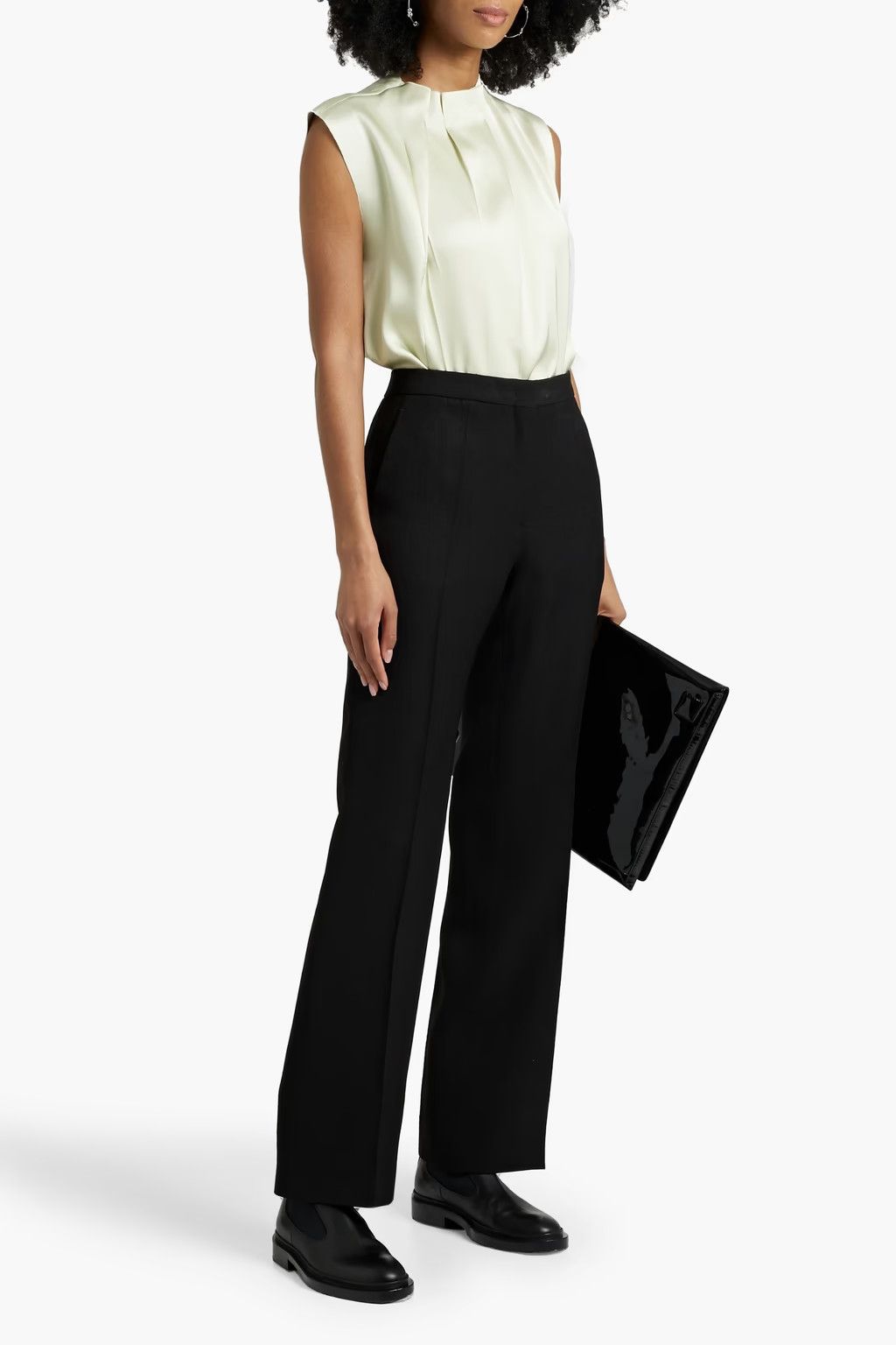 Jil Sander o1y1025 Sweatpant in Black Size 27" / US 4 / IT 40 - 2 Thumbnail