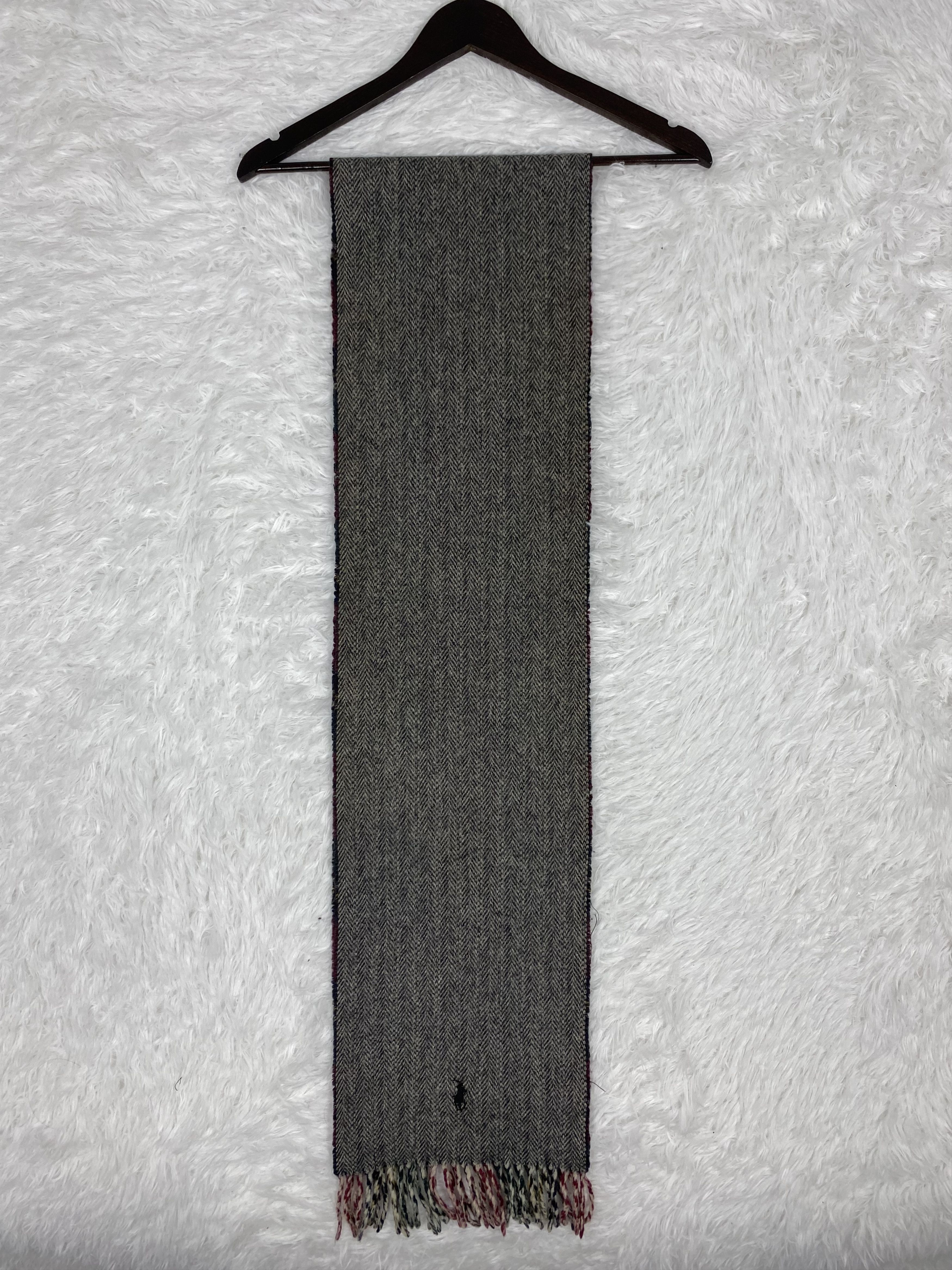Polo Ralph Lauren Vintage Polo Ralph Lauren Scarf / Muffler Neckwear PM0016 Size ONE SIZE - 8 Thumbnail