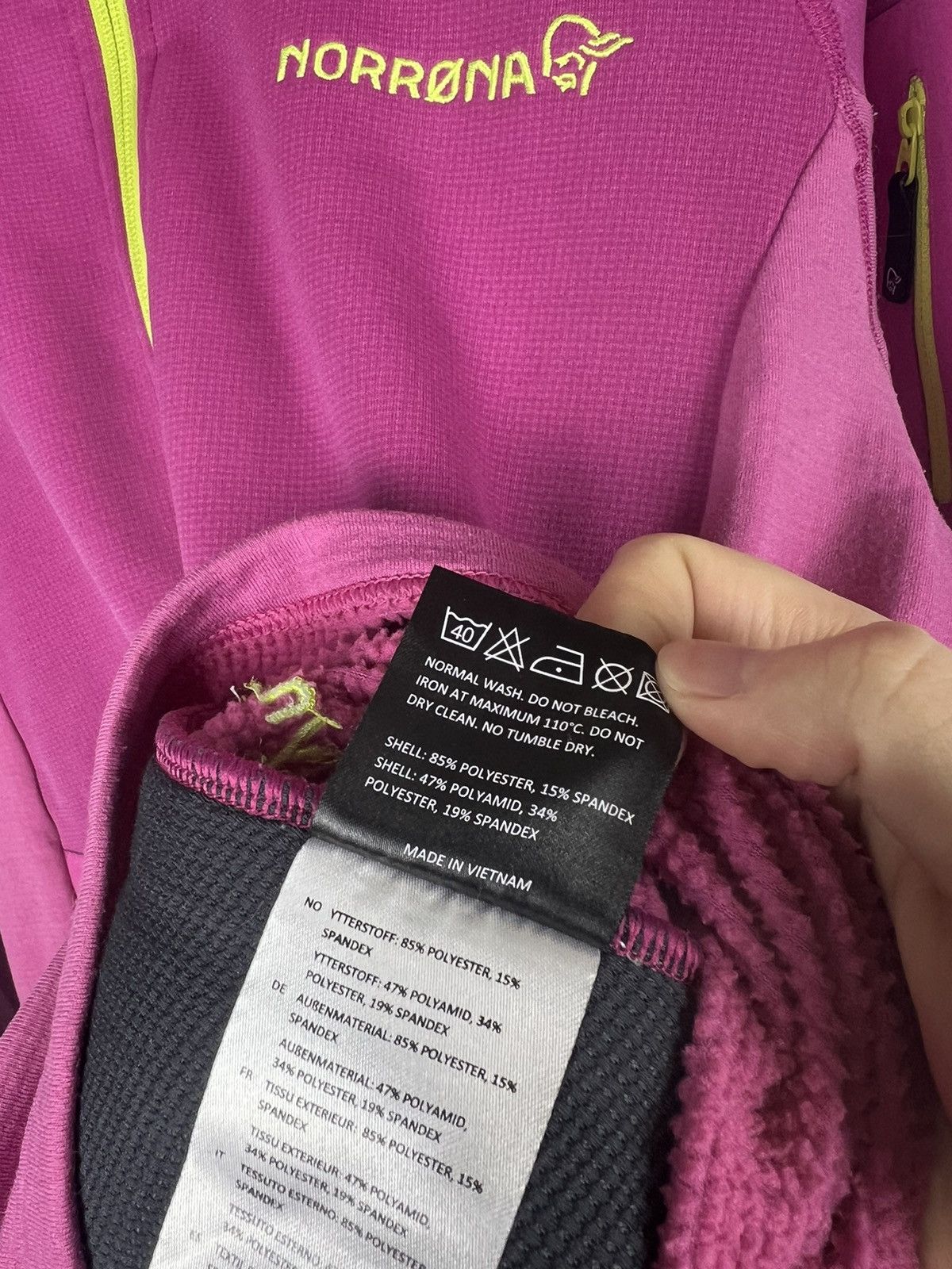 Norrona (M) Norrona Lynen Warm2 Stretch Woman Fleece Jacket Size M / US 6-8 / IT 42-44 - 14 Thumbnail