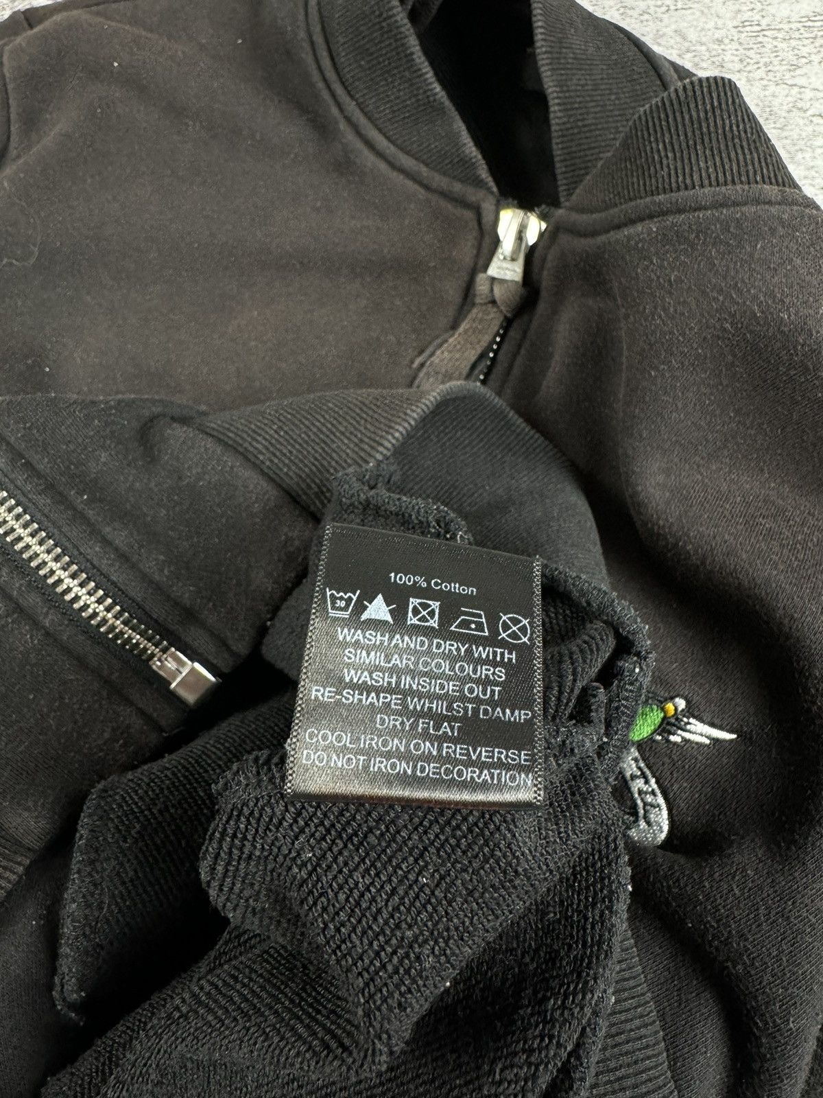 Ed Hardy Ed Hardy Y2K Sun Faded Till Death Bomber Hoodie Pullovover Size US XL / EU 56 / 4 - 17 Thumbnail