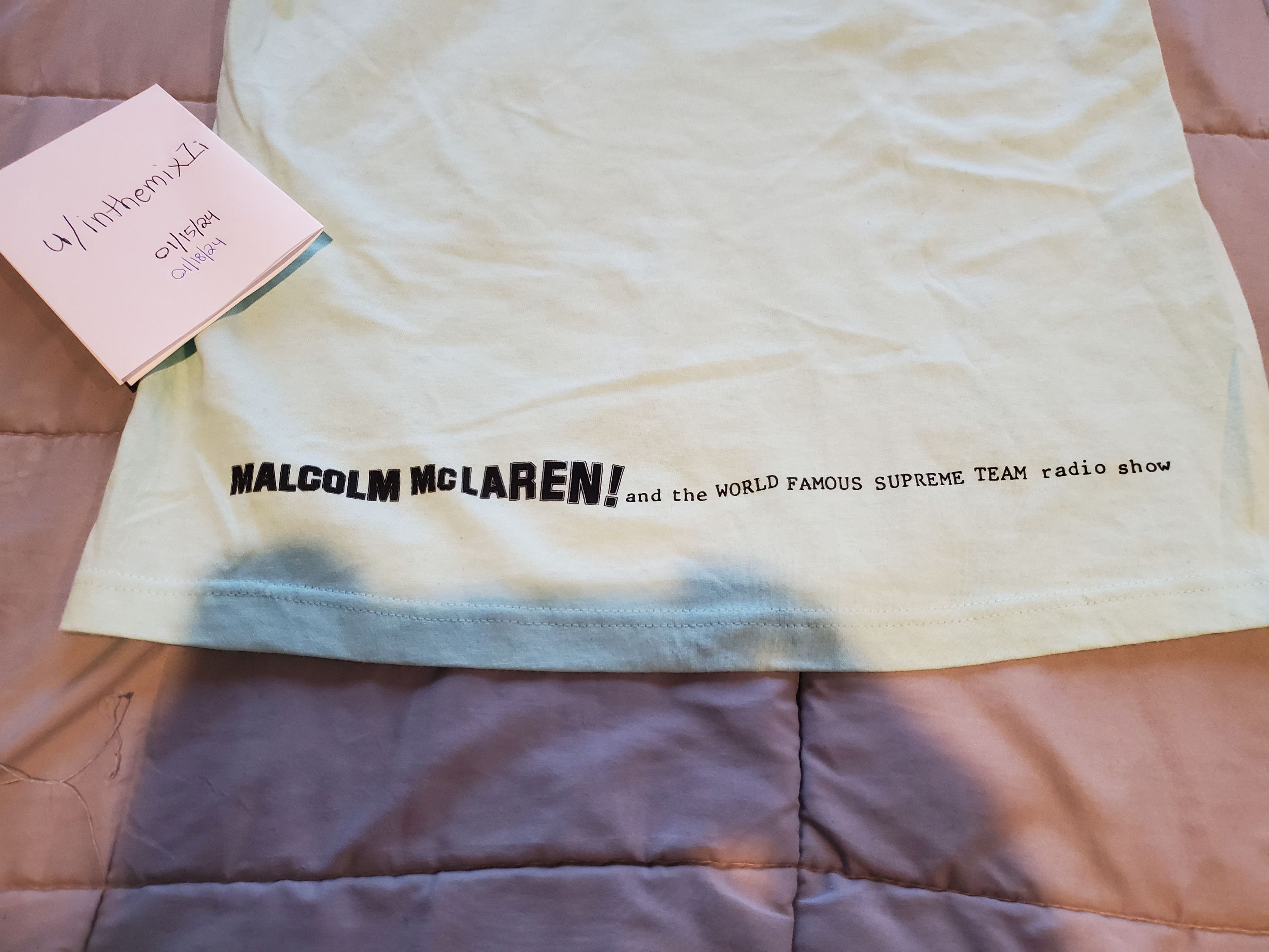 Supreme Supreme x Malcolm McLaren 