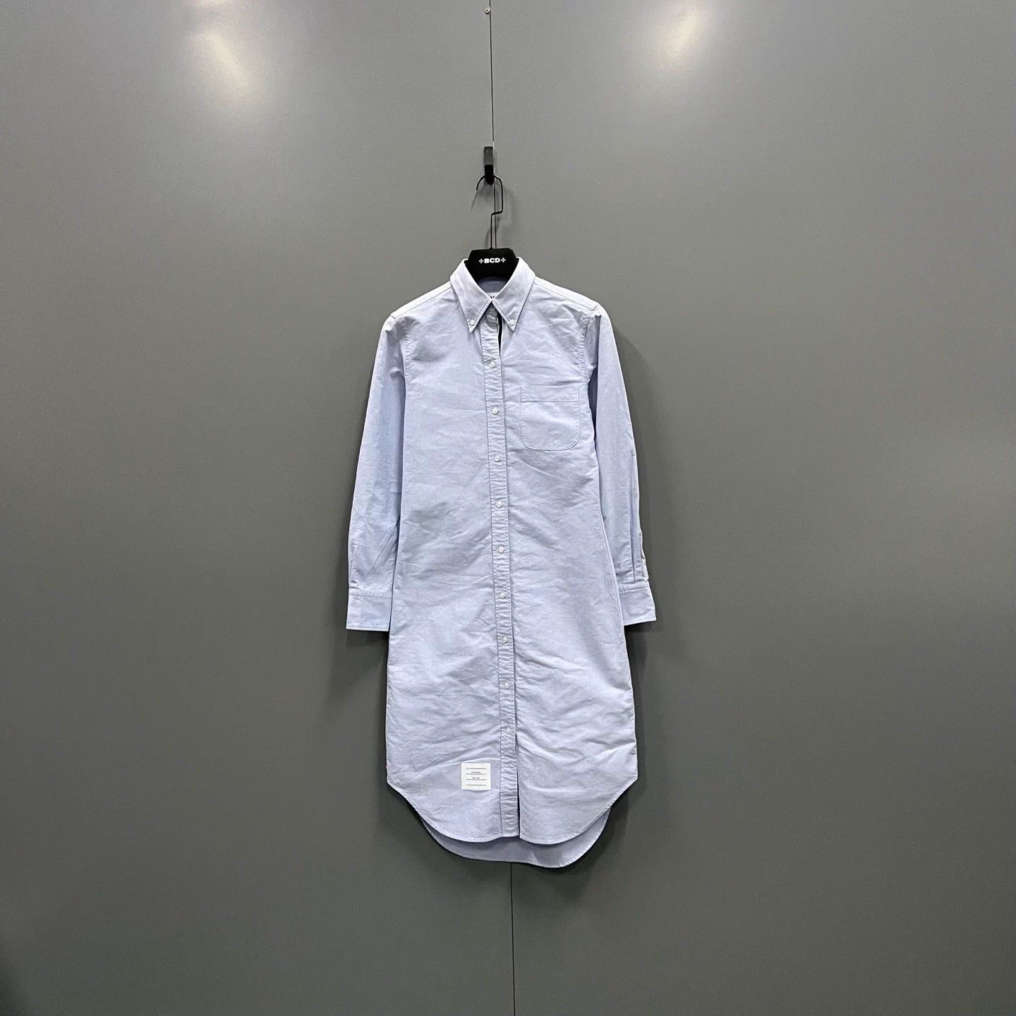 Thom Browne Thom Browne TB light blue shirt-style long sleeve dress 38 Size XS / US 0-2 / IT 36-38 - 1 Thumbnail