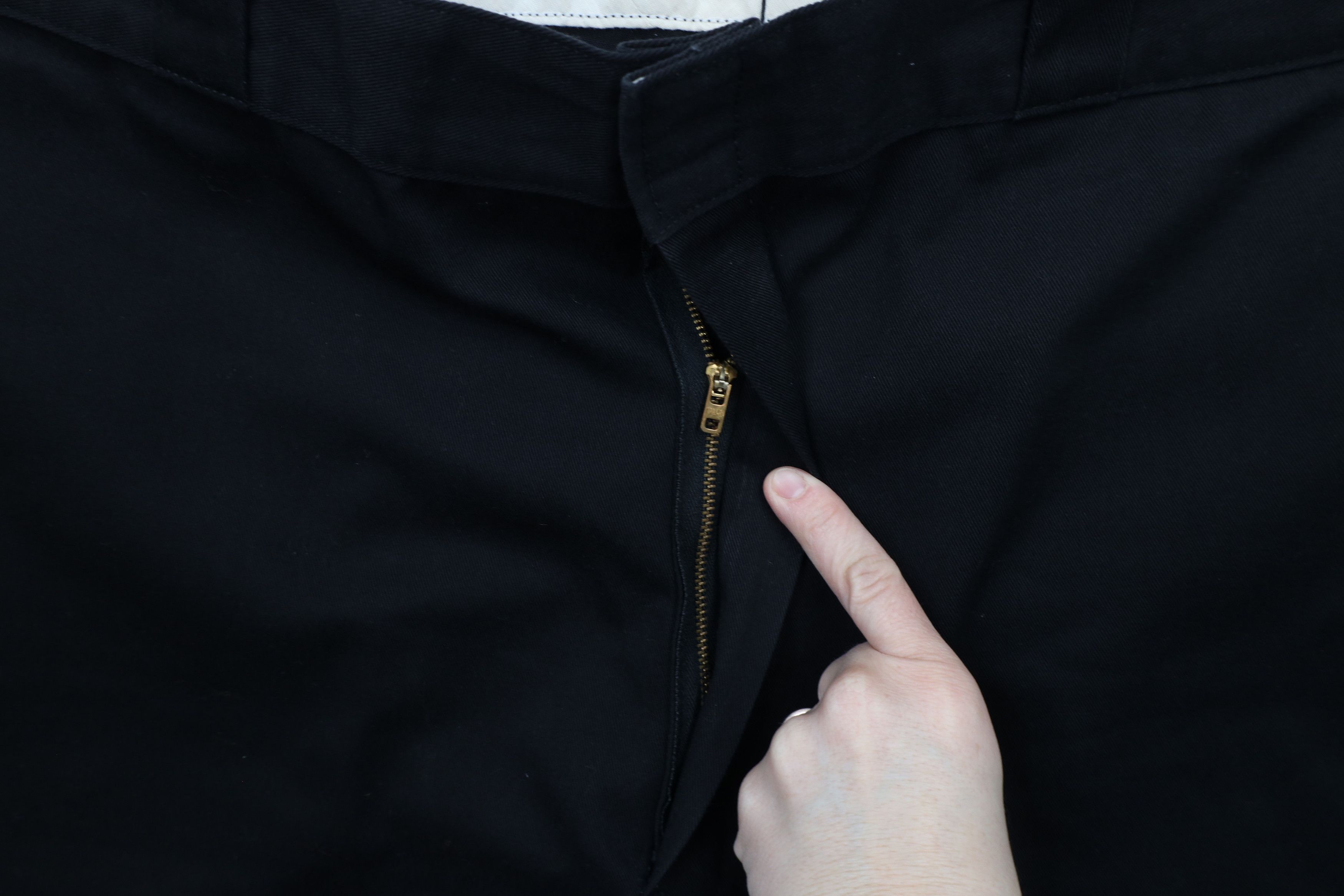 Dickies × Vintage Vintage 70s Dickies Wide Leg Mechanic Work Pants Black USA Size US 38 / EU 54 - 5 Thumbnail