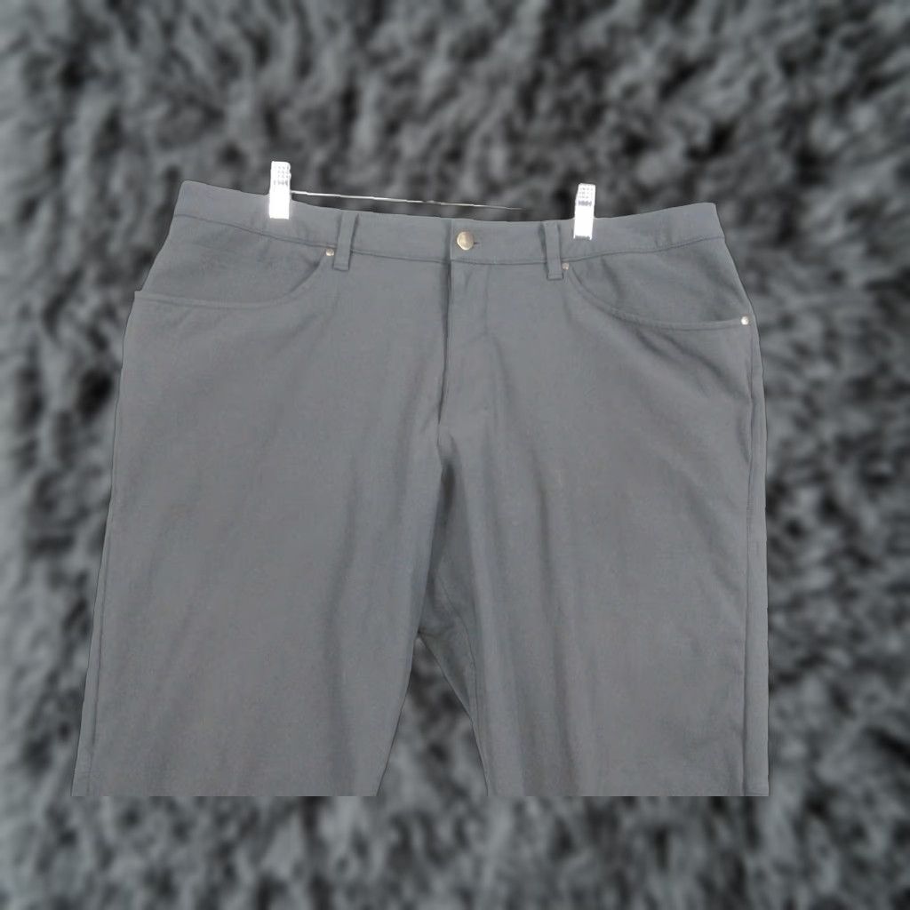 Lululemon Lululemon Pants Mens 38 Gray 5-Pocket Chino Flat Front Casual Golf Travel Straight Pant Mens Size US 38 / EU 54 - 1 Thumbnail