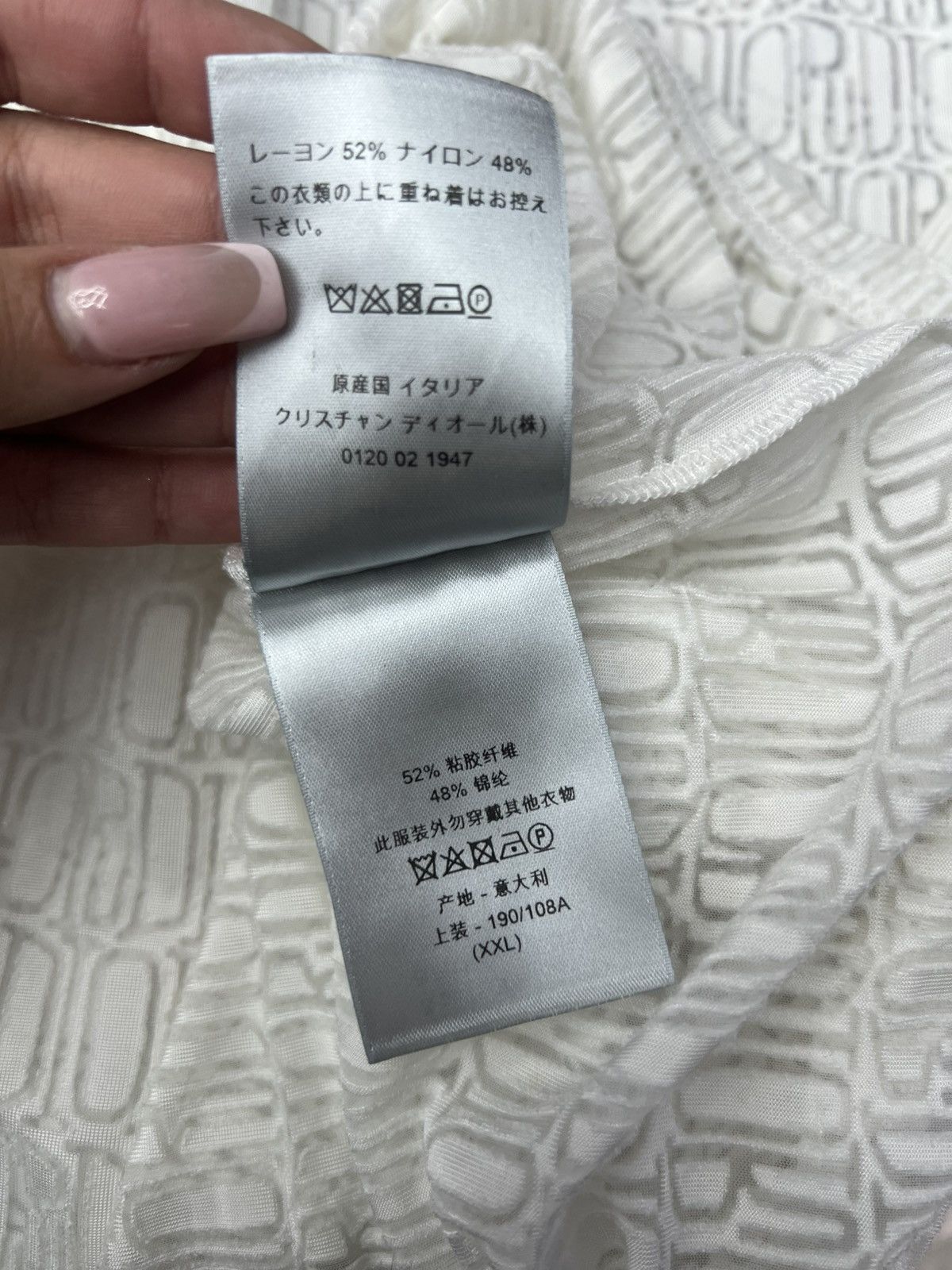 Dior Dior Tee Shirt Size US XXL / EU 58 / 5 - 8 Thumbnail