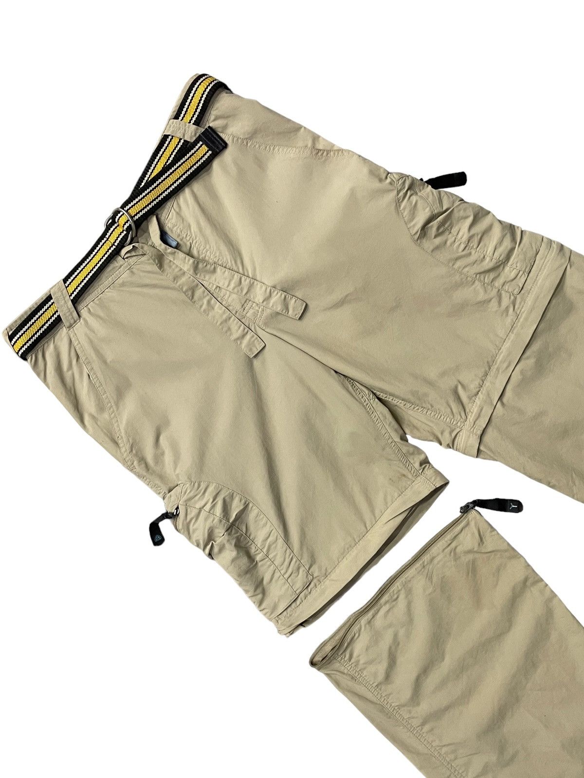 Nike × Nike ACG × Vintage Vintage Nike ACG Convertible Technical Cargo Pants With Belt Size US 32 / EU 48 - 8 Thumbnail