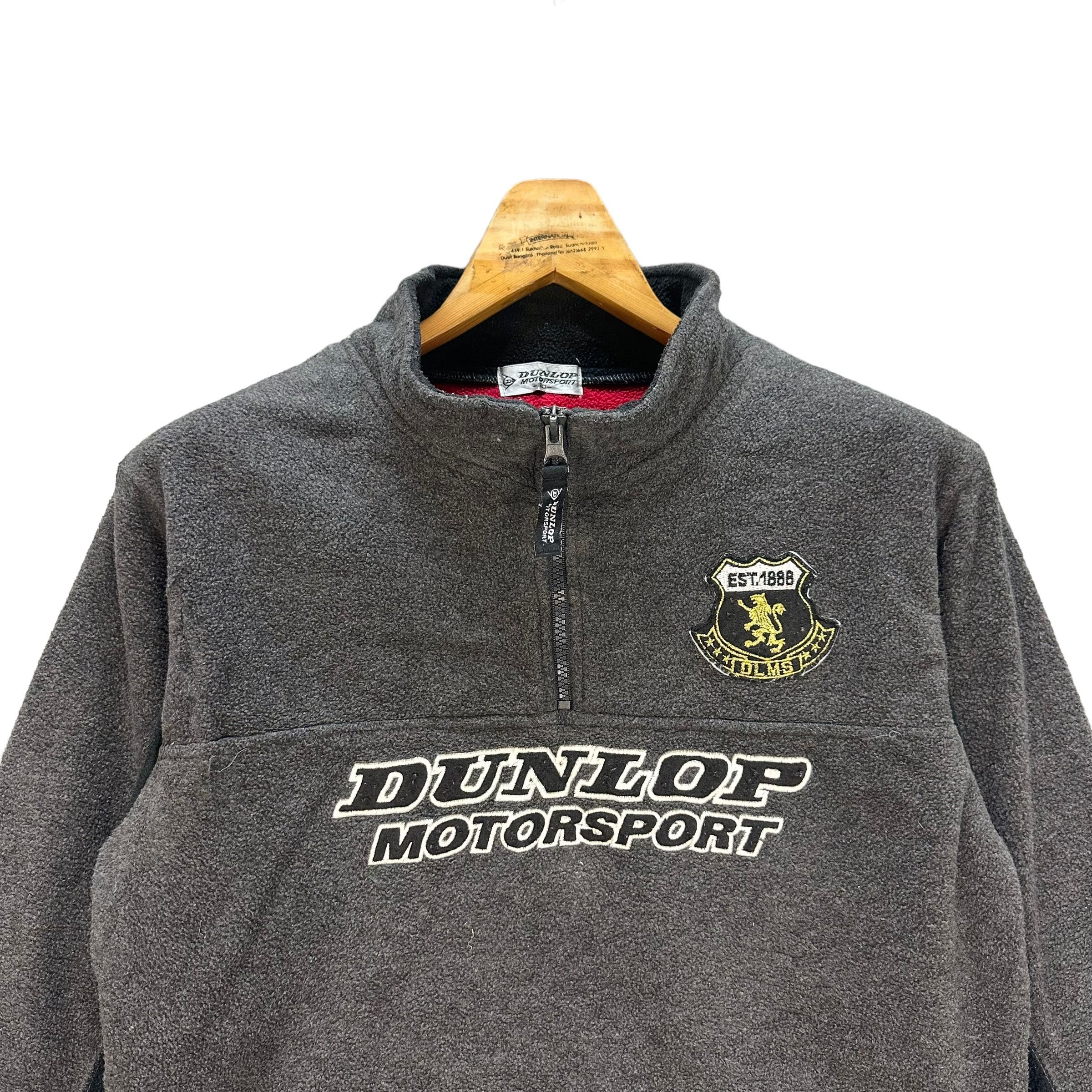 Dunlop DUNLOP EMBROIDERY BIG LOGO HALF ZIP FLEECE #8978-44 Size US S / EU 44-46 / 1 - 2 Thumbnail