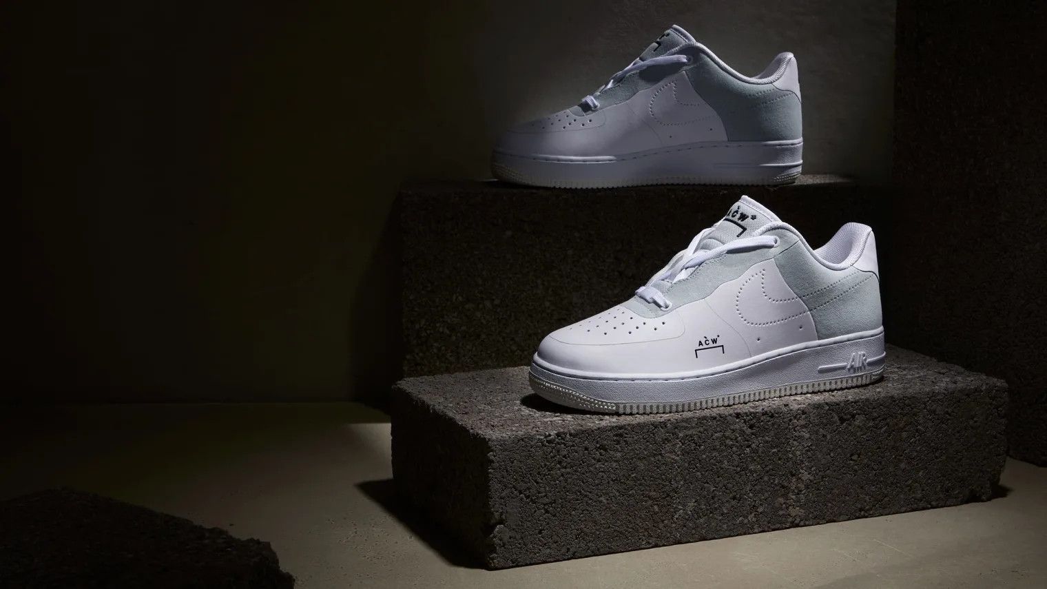 A-COLD-WALL* 💚 2018 A Cold Wall x Nike Air Force 1 '07 White US 10.5 NEW Size US 10.5 / EU 43-44 - 3 Thumbnail