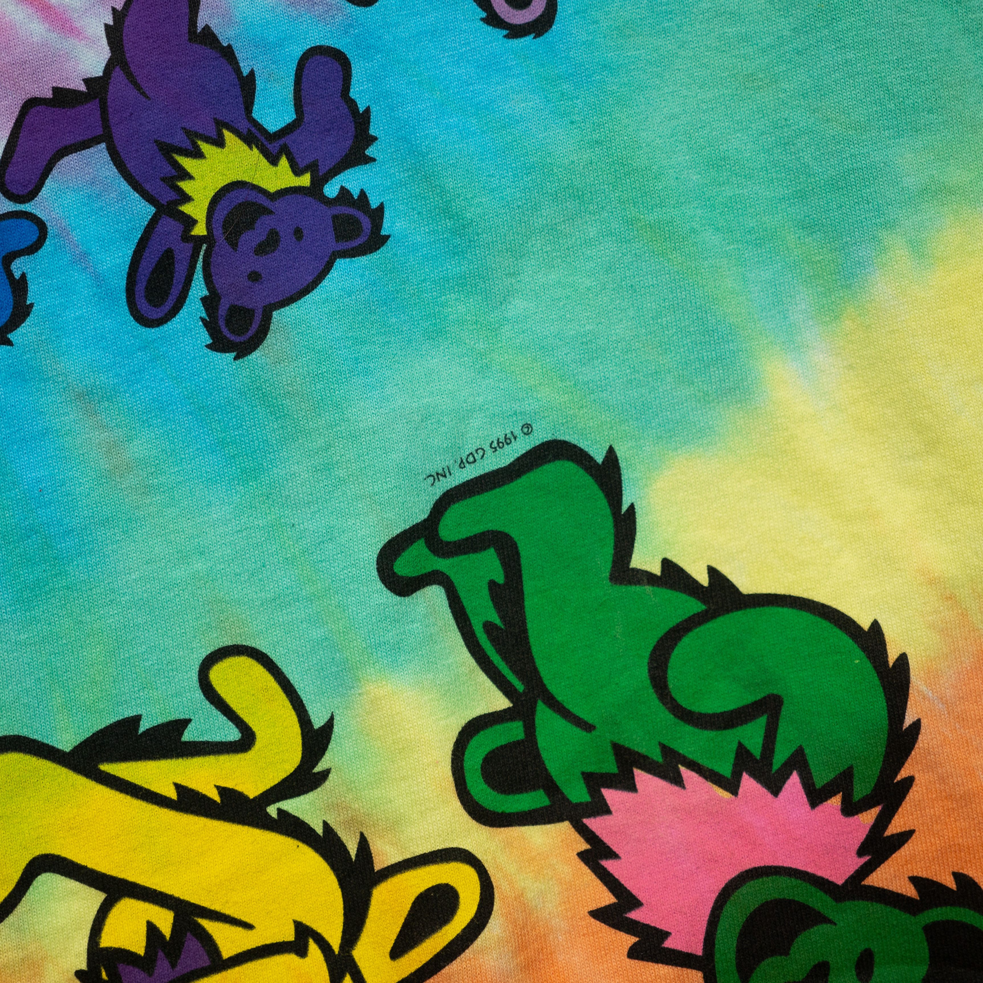 Band Tees × Liquid Blue × Vintage Vintage Liquid Blue Grateful Dead Bears T-Shirt New M Size US M / EU 48-50 / 2 - 4 Thumbnail