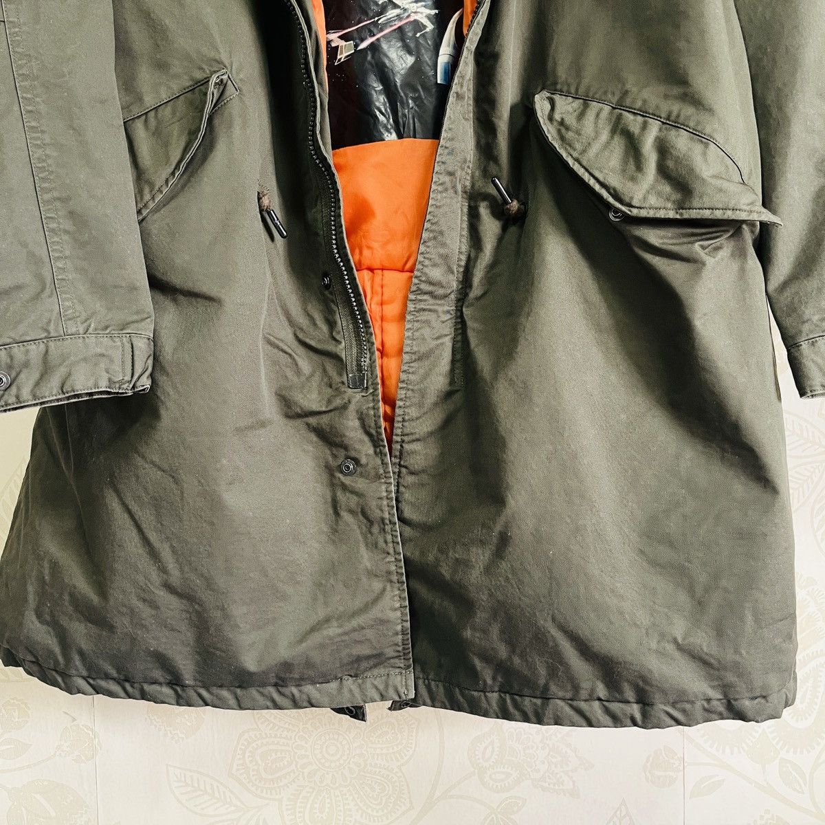 Star Wars Darth Vader Dark Side Parka Long Jacket With Hooded Size US L / EU 52-54 / 3 - 9 Thumbnail