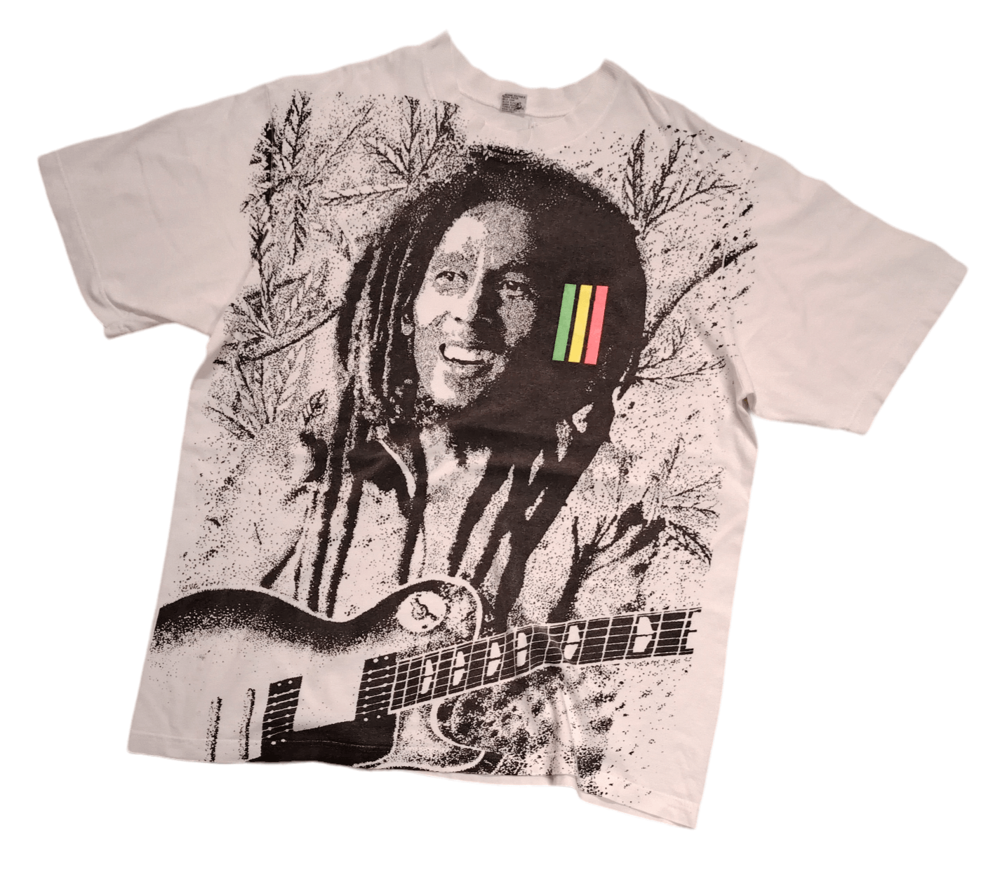 Vintage Bob Marley AOP Jumbo Print t shirt