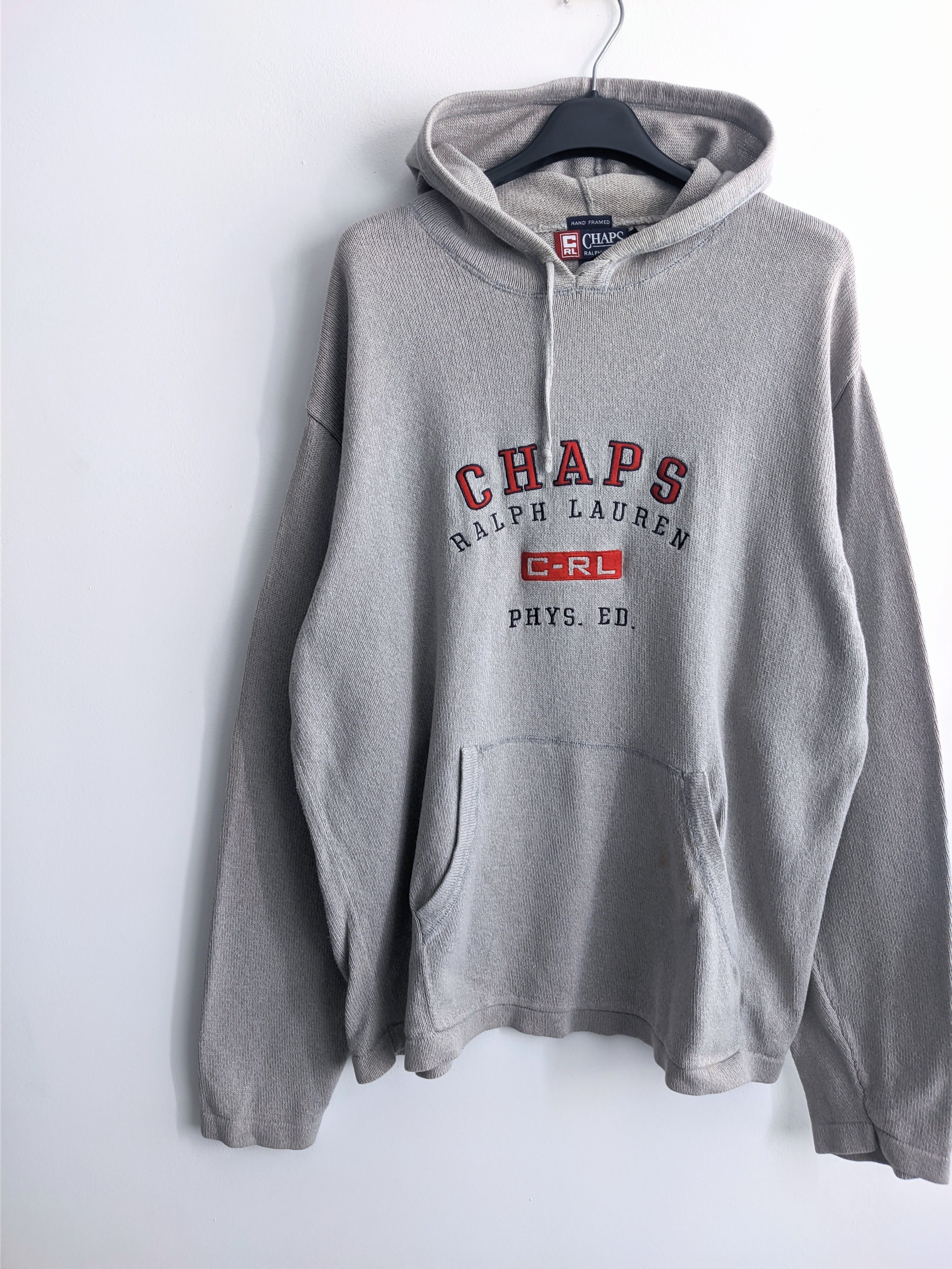 Polo Ralph Lauren Vintage Ralph Lauren hoodie knit big logo y2k Size US L / EU 52-54 / 3 - 3 Thumbnail