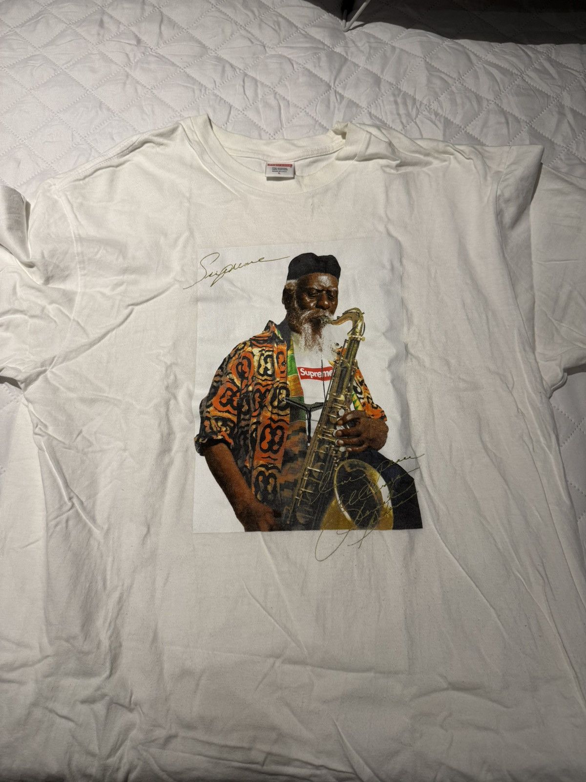 Supreme Supreme Pharaoh Sanders Karma Tee Size US L / EU 52-54 / 3 - 1 Thumbnail