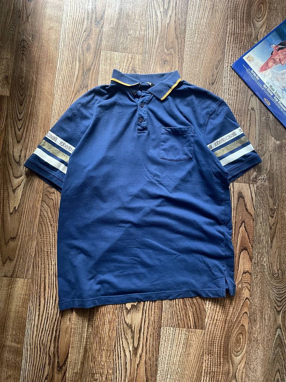 Just Cavalli Roberto Cavalli Just Cavalli polo t-shirt Size US XL / EU 56 / 4 - 1 Thumbnail