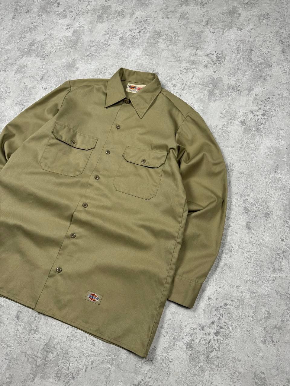 Dickies Vintage Dickies Beige Workwear Button-Up Shirt Size M Size US M / EU 48-50 / 2 - 3 Thumbnail