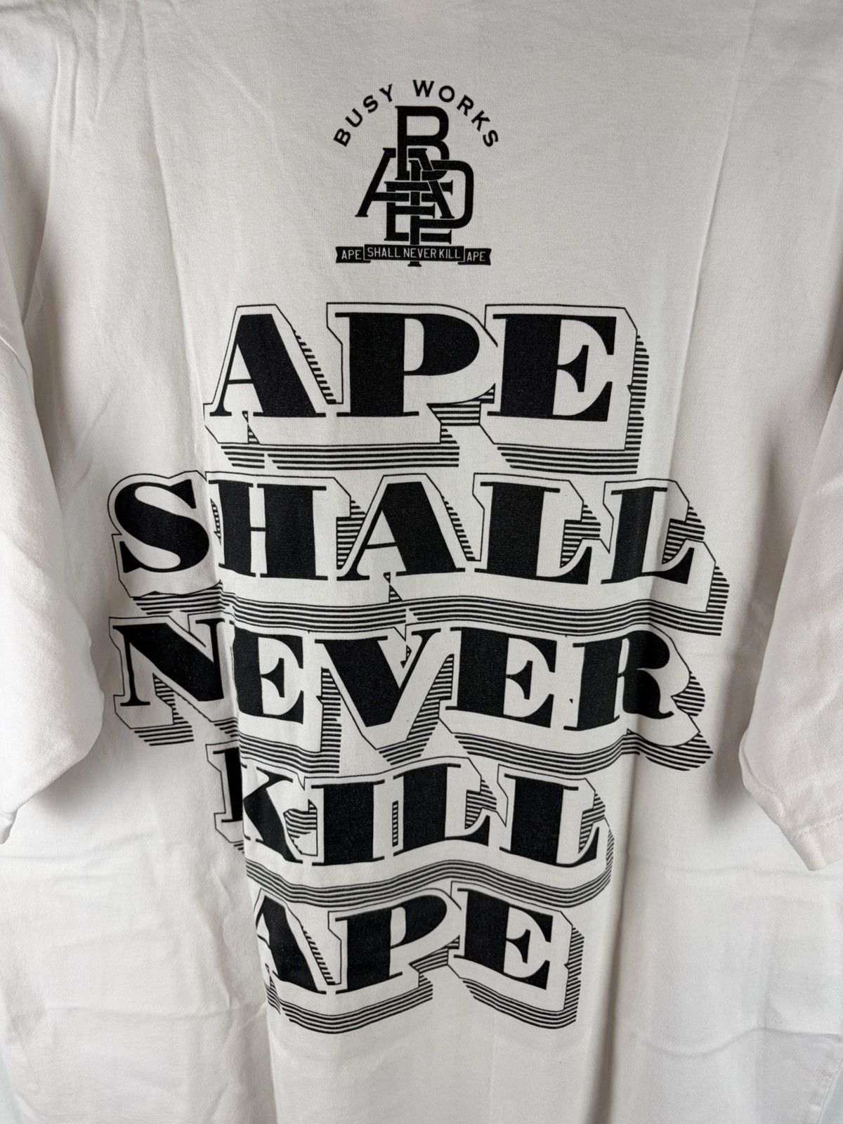 Bape Bape Logo Print Tee Size US L / EU 52-54 / 3 - 5 Thumbnail