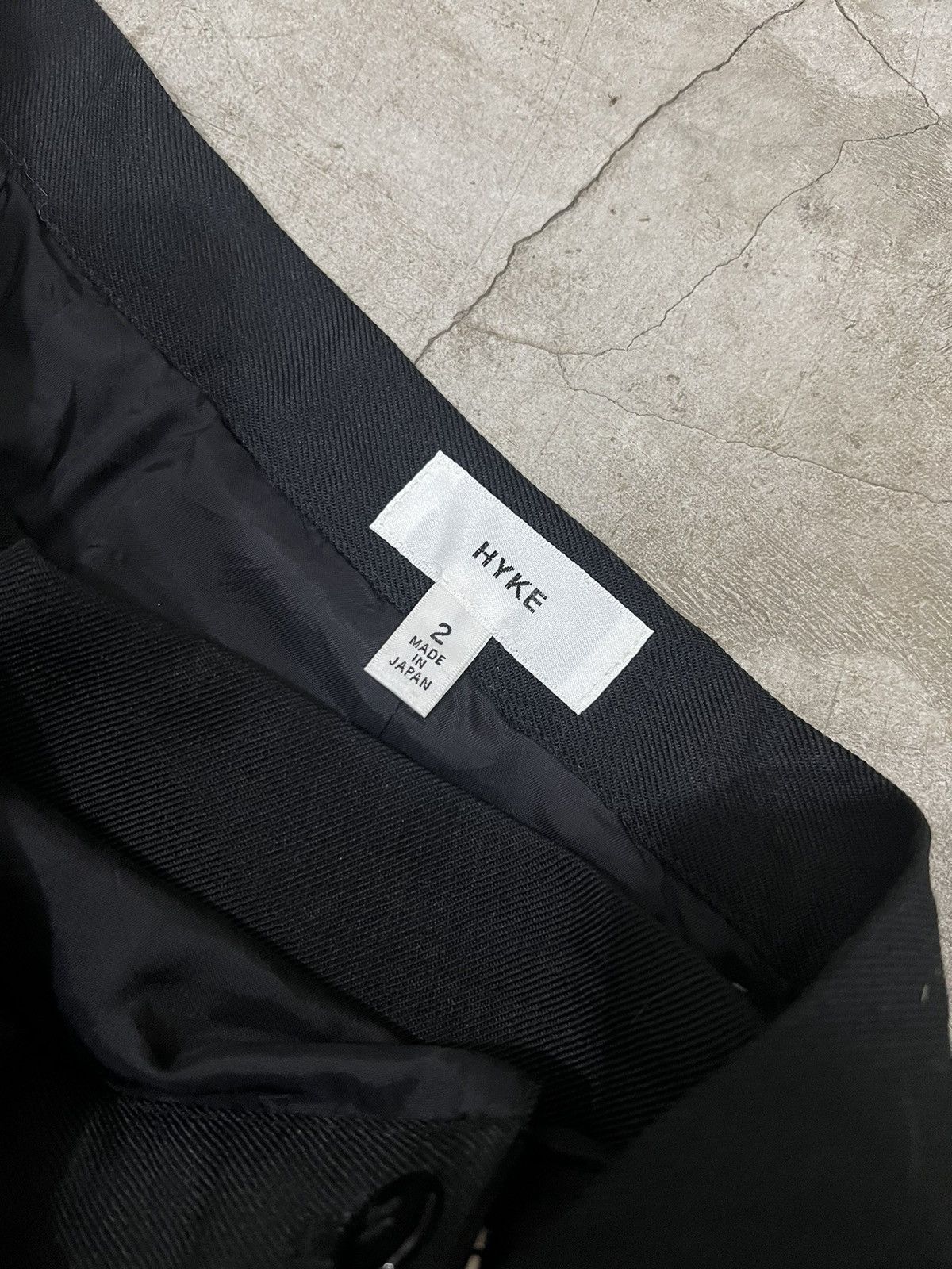 Designer × HYKE FW/2016 Hyke Japan Skirt Layered Pants Size 30" / US 8 / IT 44 - 7 Thumbnail