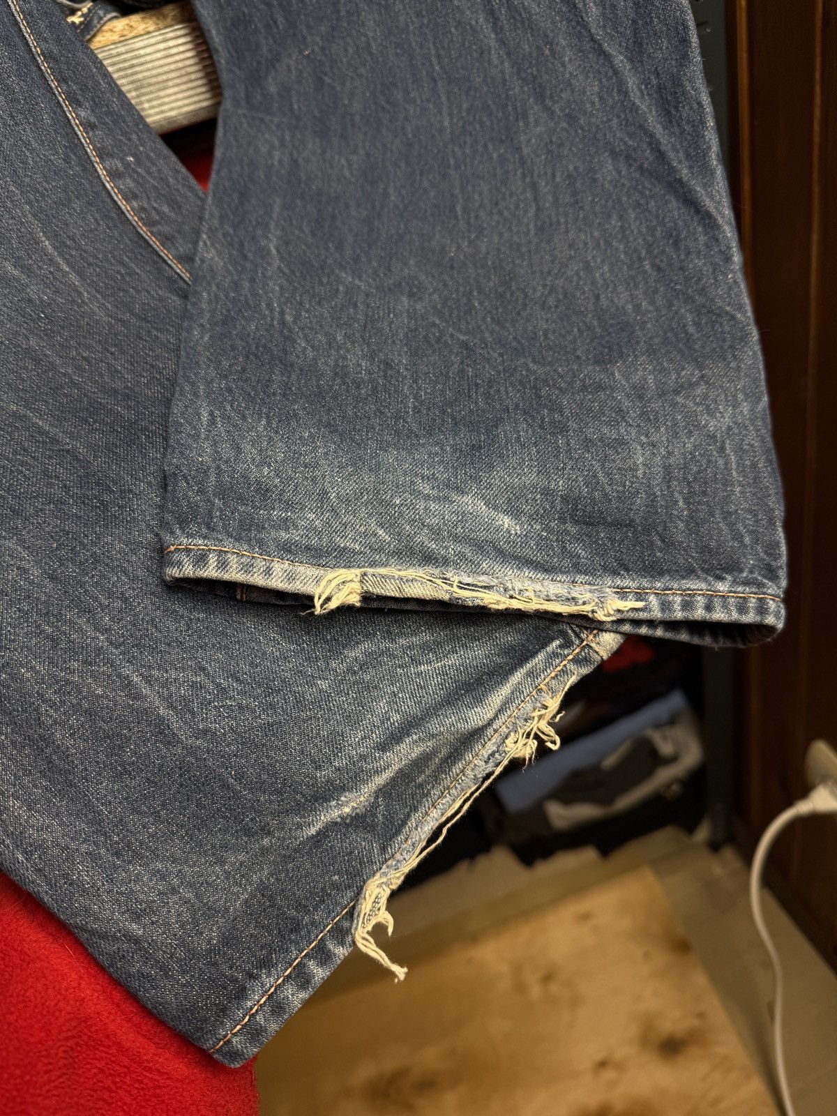 Evisu × Japanese Brand × Vintage Vintage Evisu Belt Pants Japan Size US 32 / EU 48 - 9 Thumbnail