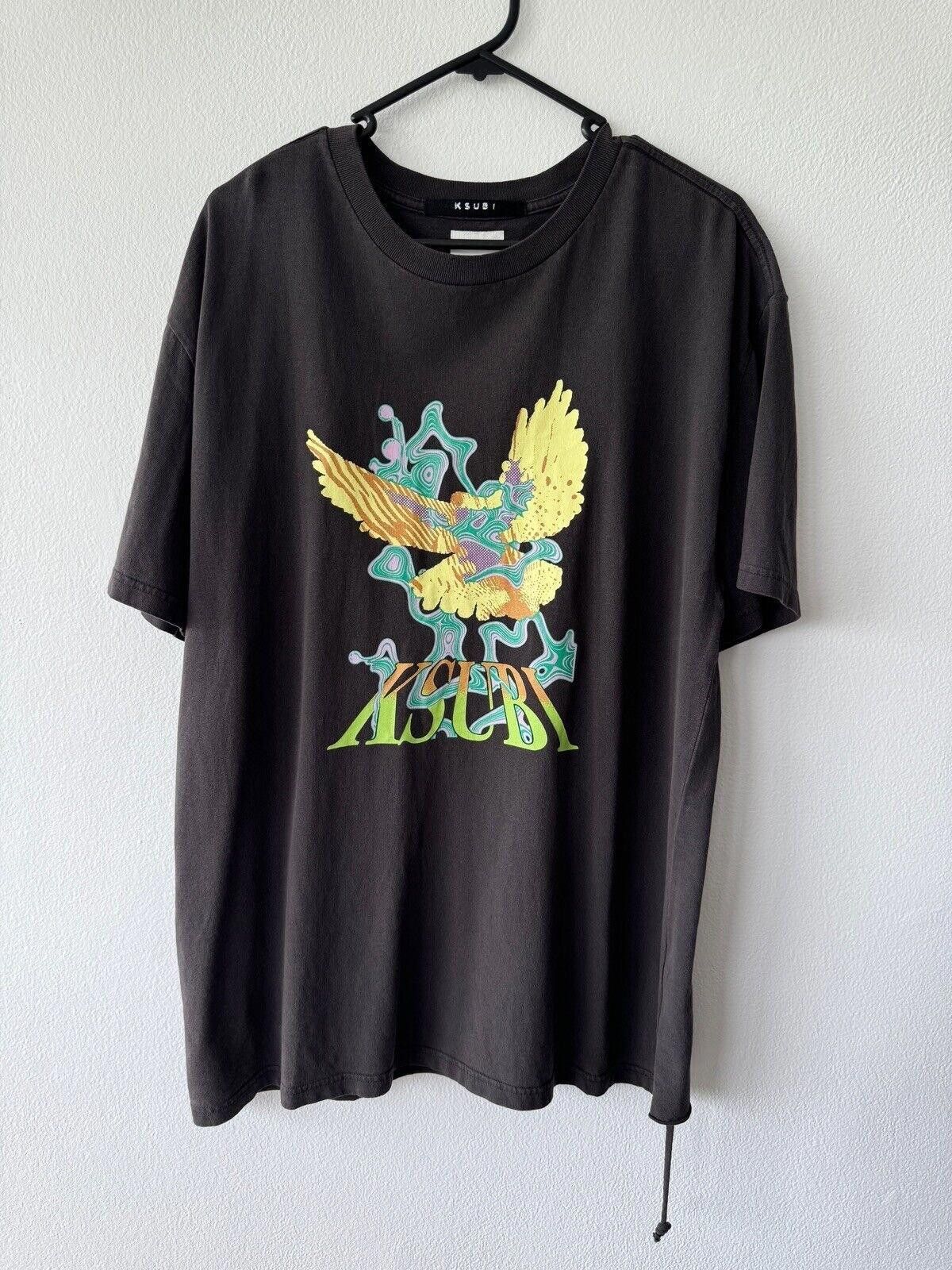 Ksubi new ksubi tee t shirt top mens medium m grey flight biggie Size US M / EU 48-50 / 2 - 1 Thumbnail