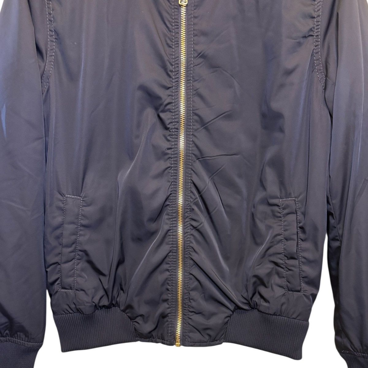 Old Navy Vintage Y2K Old Navy Women’s Black Long Sleeve Bombet Jacket Size S / US 4 / IT 40 - 5 Thumbnail