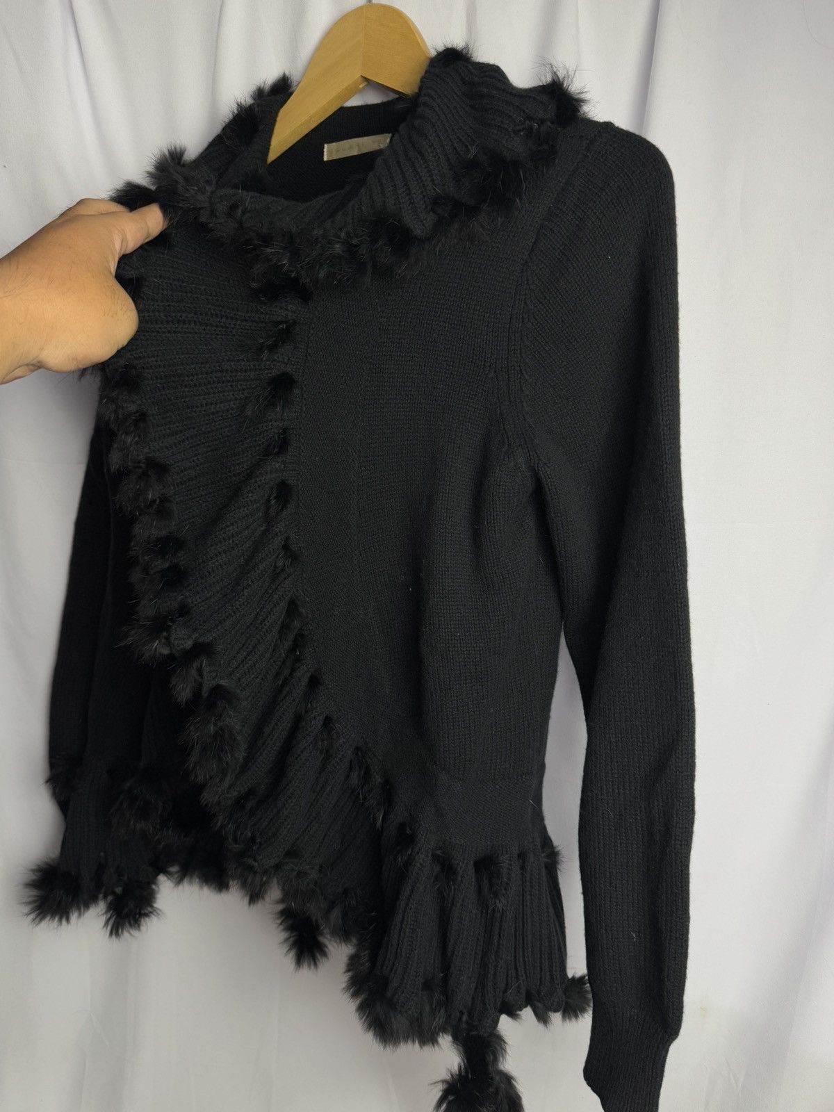Beauty Beast Fur Knit Like Cardigan Japanese Englantine Size US M / EU 48-50 / 2 - 3 Thumbnail