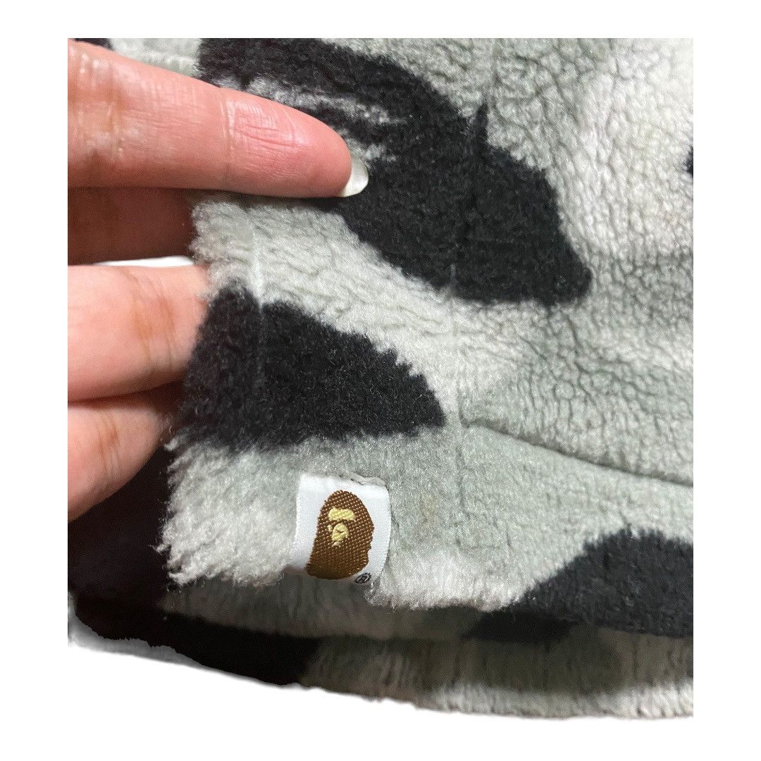 Bape BAPE Boa Fleece Duffel coat Gray camo Size US M / EU 48-50 / 2 - 6 Thumbnail