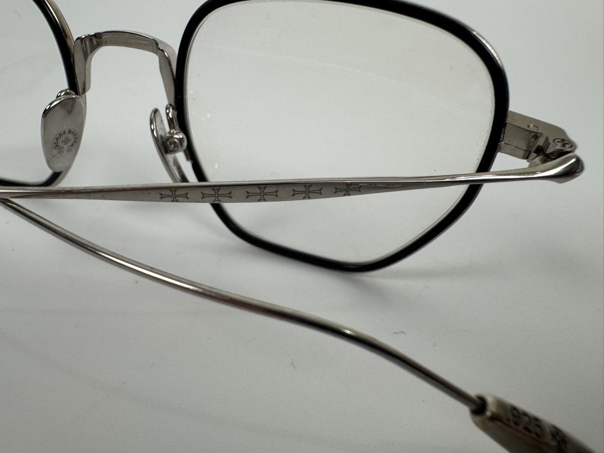 Chrome Hearts Chrome Hearts Bone Prone Silver Sunglasses Size ONE SIZE - 10 Thumbnail