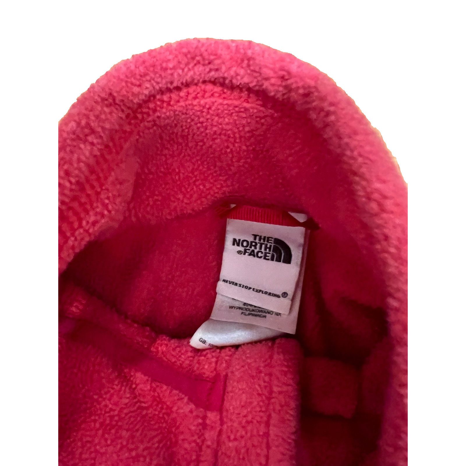 The North Face The North Face Womens 1/4 Zip Red Fleece Pullover XS A003122 Size XXL / US 16-18 / IT 52-54 - 3 Thumbnail