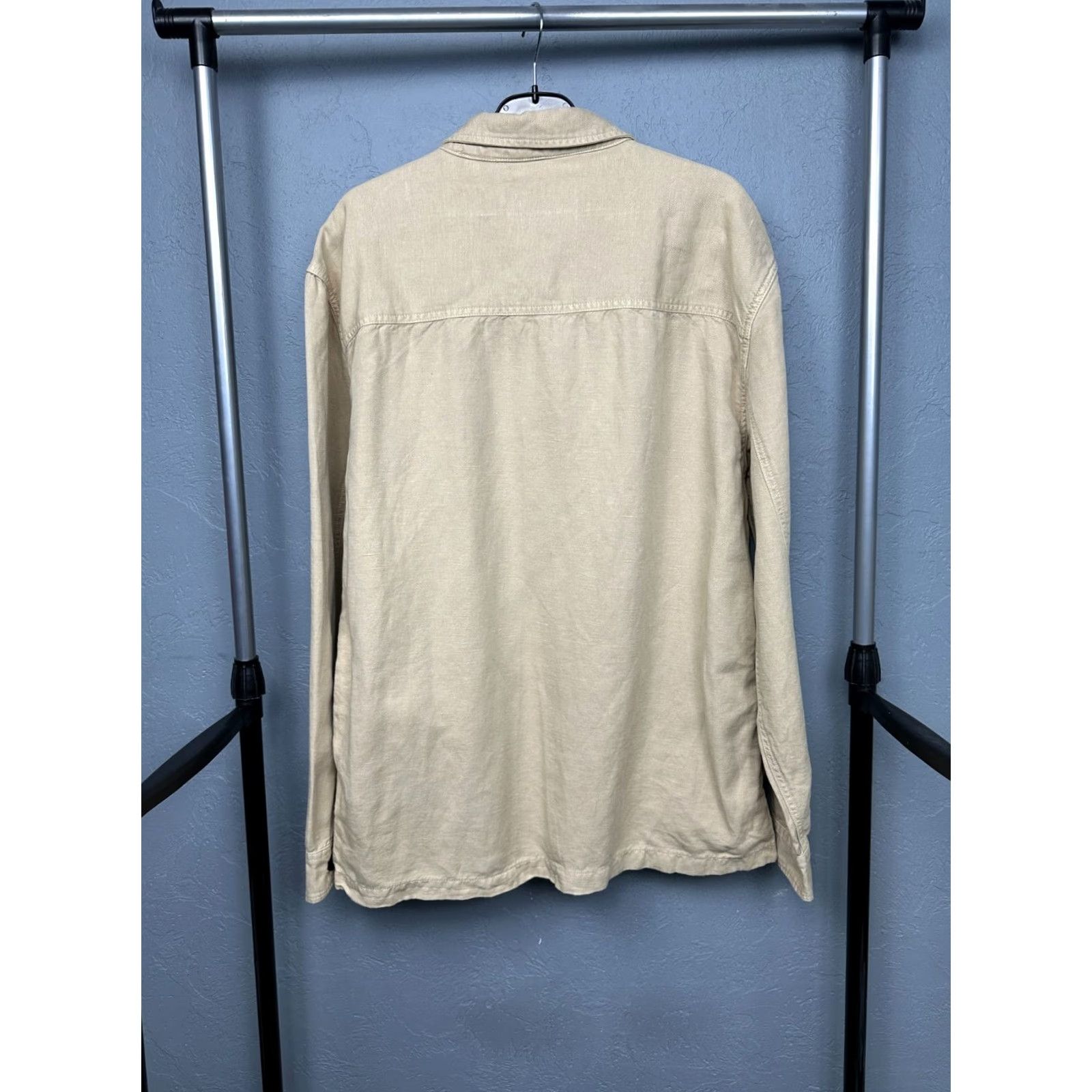 Gant Gant Mens Linen Overshirt Jacket XL Size US XL / EU 56 / 4 - 8 Thumbnail