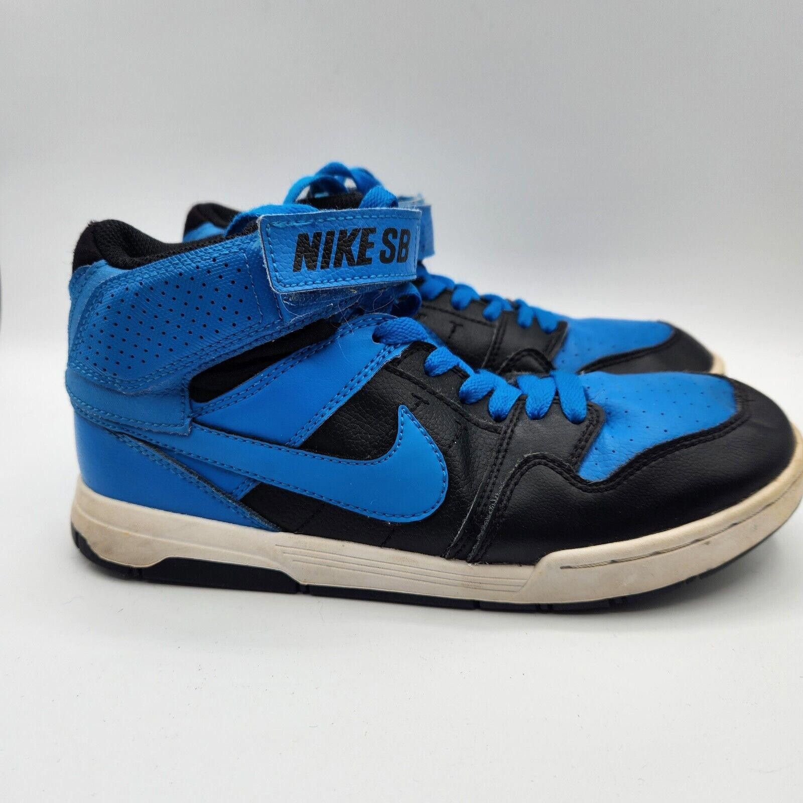Nike Nike SB Mogan Mid 2 Boys Size 5Y Blue Black Size US 5 / EU 37 - 7 Thumbnail