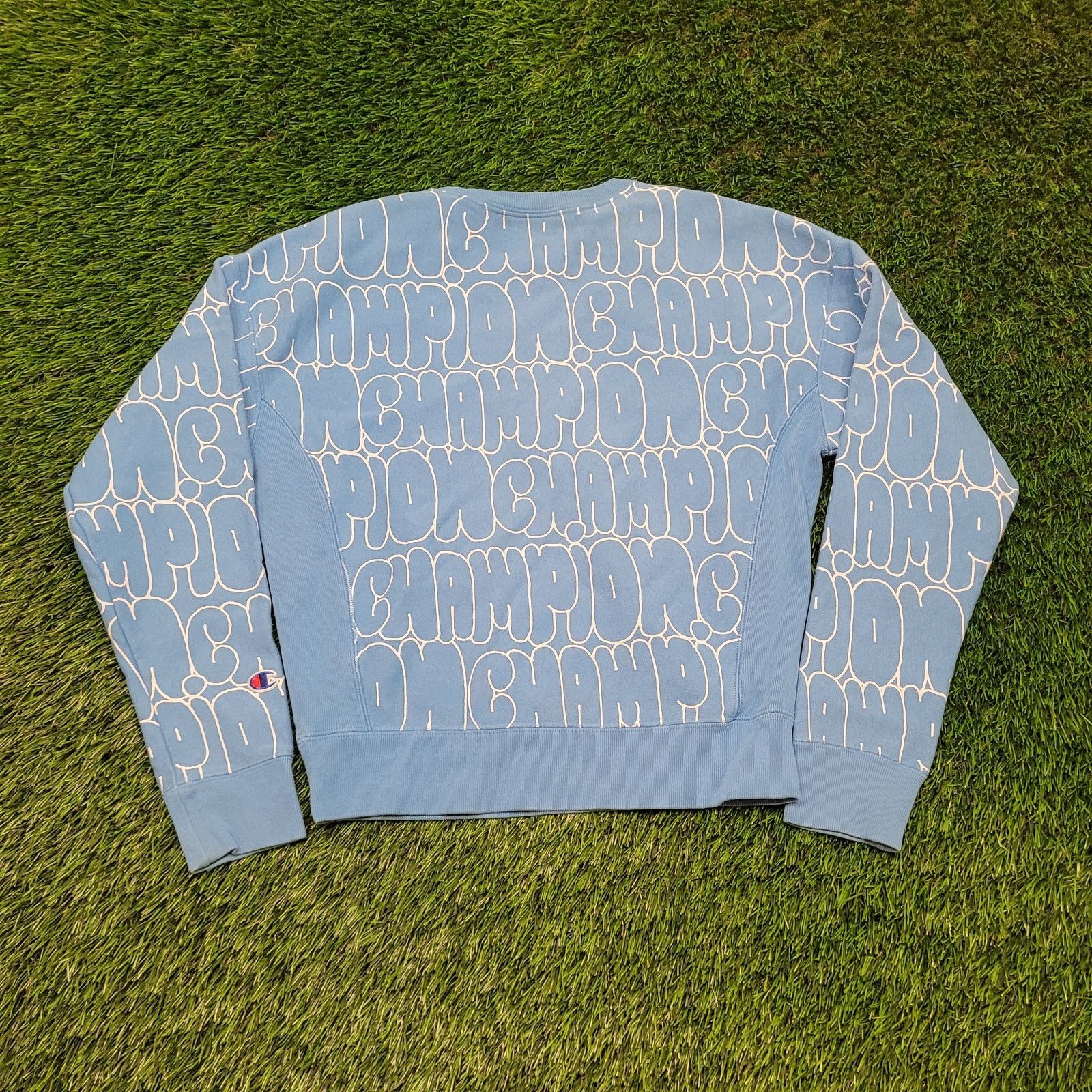 Champion VTG Champion Reverse Weave Sweatshirt Womens M Cropped Boxy Size M / US 6-8 / IT 42-44 - 5 Thumbnail