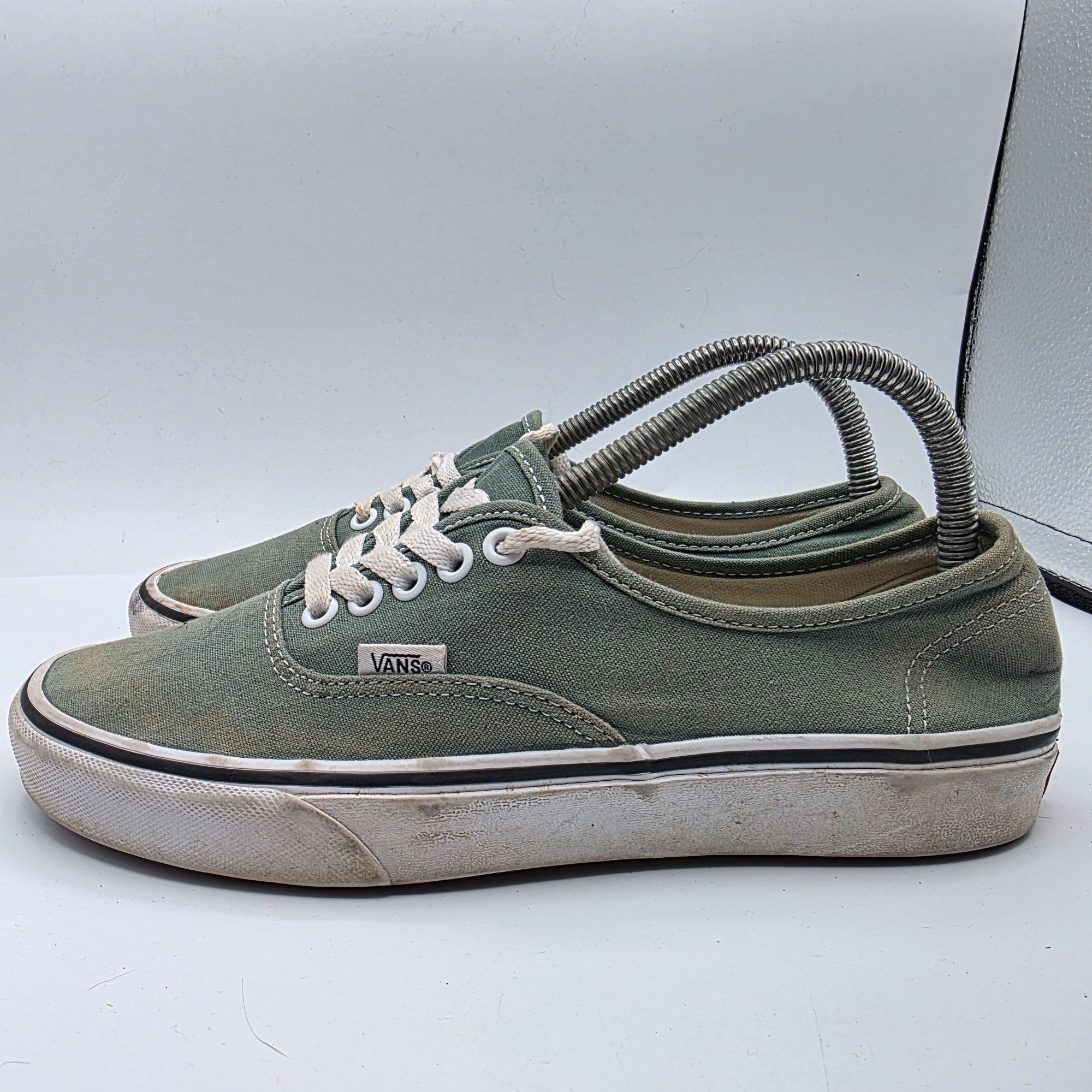 Vans Vans Authentic Womens Size 9 Green Sneaker Shoes Casual Outd Size US 9 / IT 39 - 13 Thumbnail