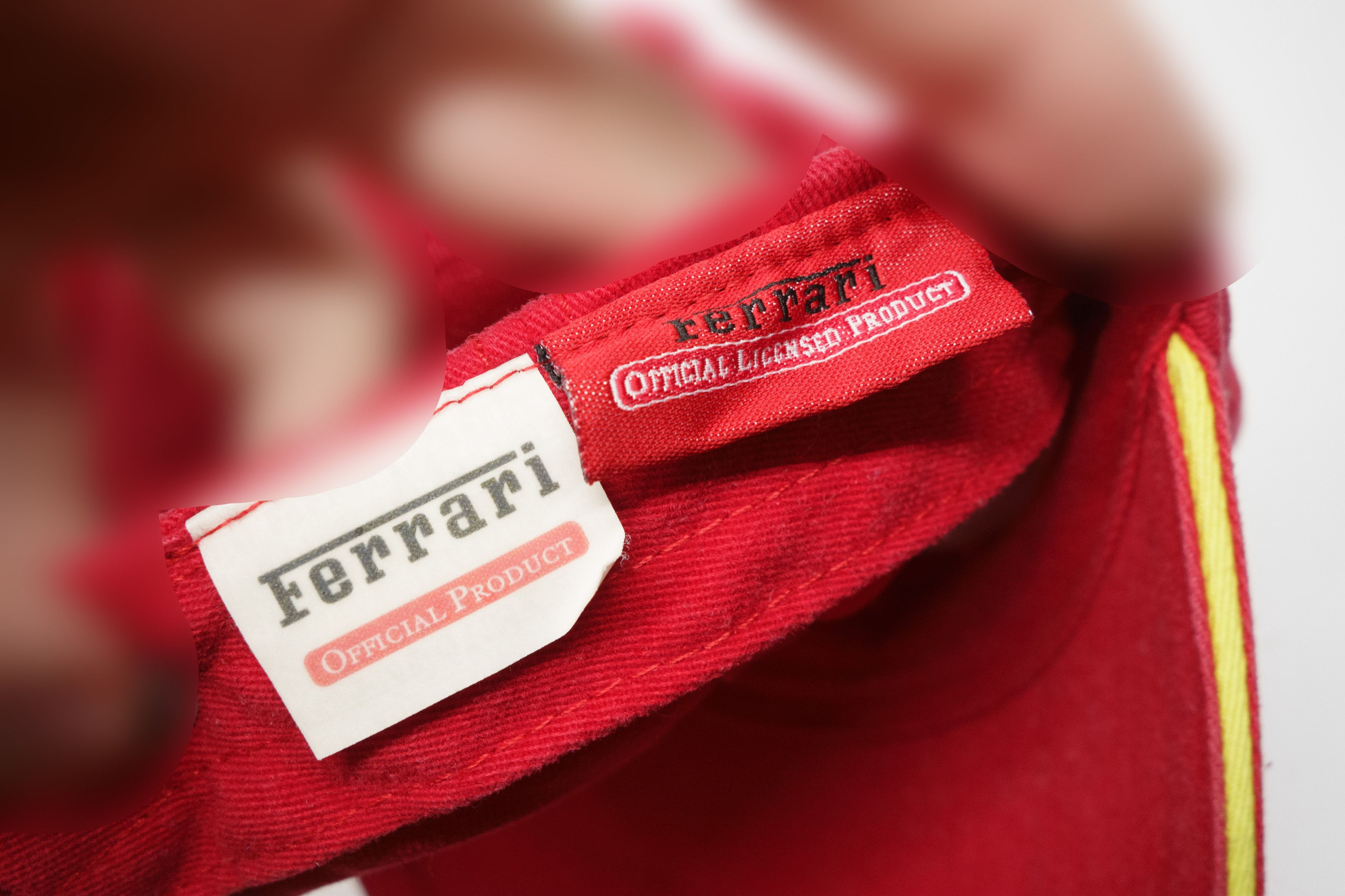 Ferrari Big Front Logo Racing Cap Size ONE SIZE - 6 Thumbnail